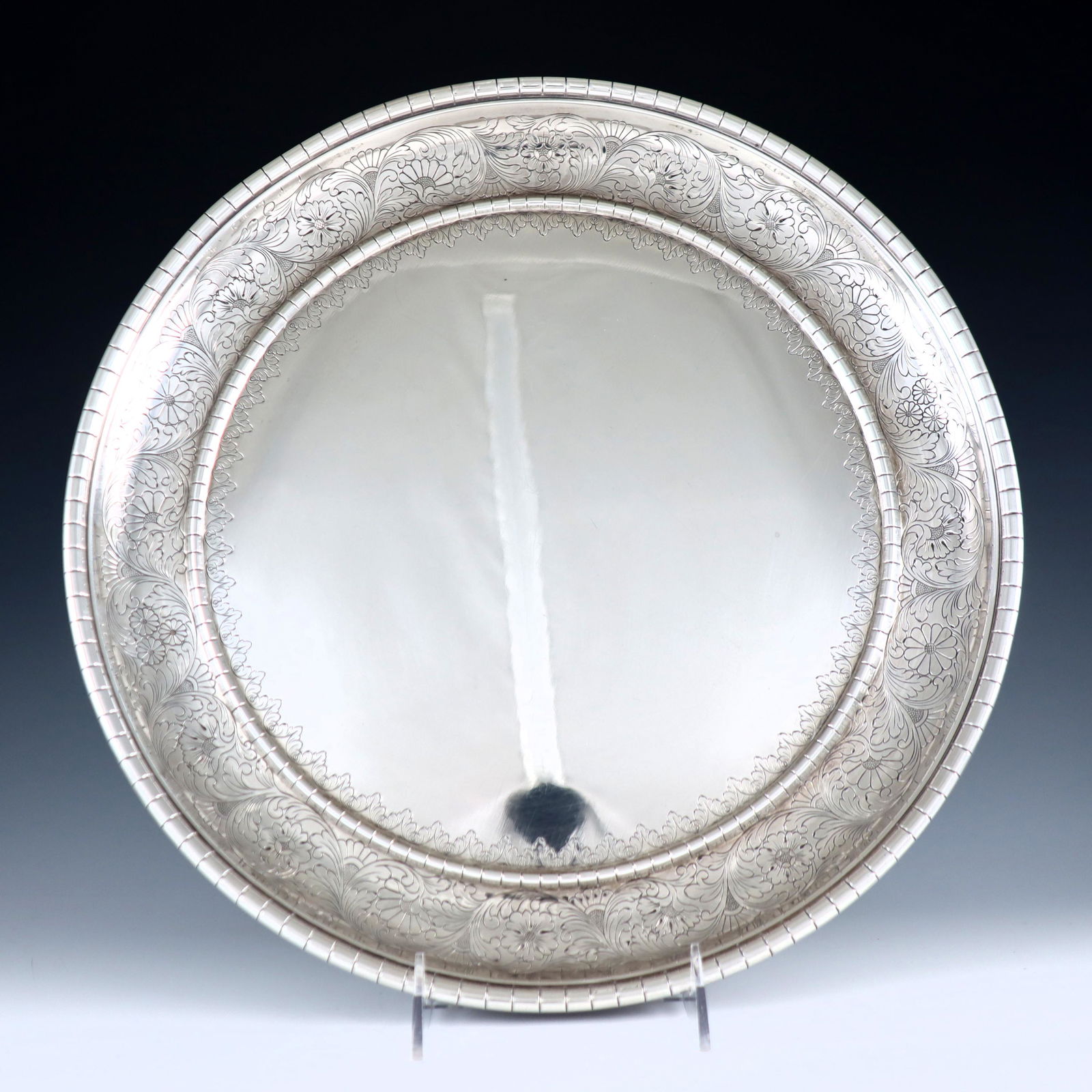 Leitao & Irmao Batalha Silver Charger (1 of 3)