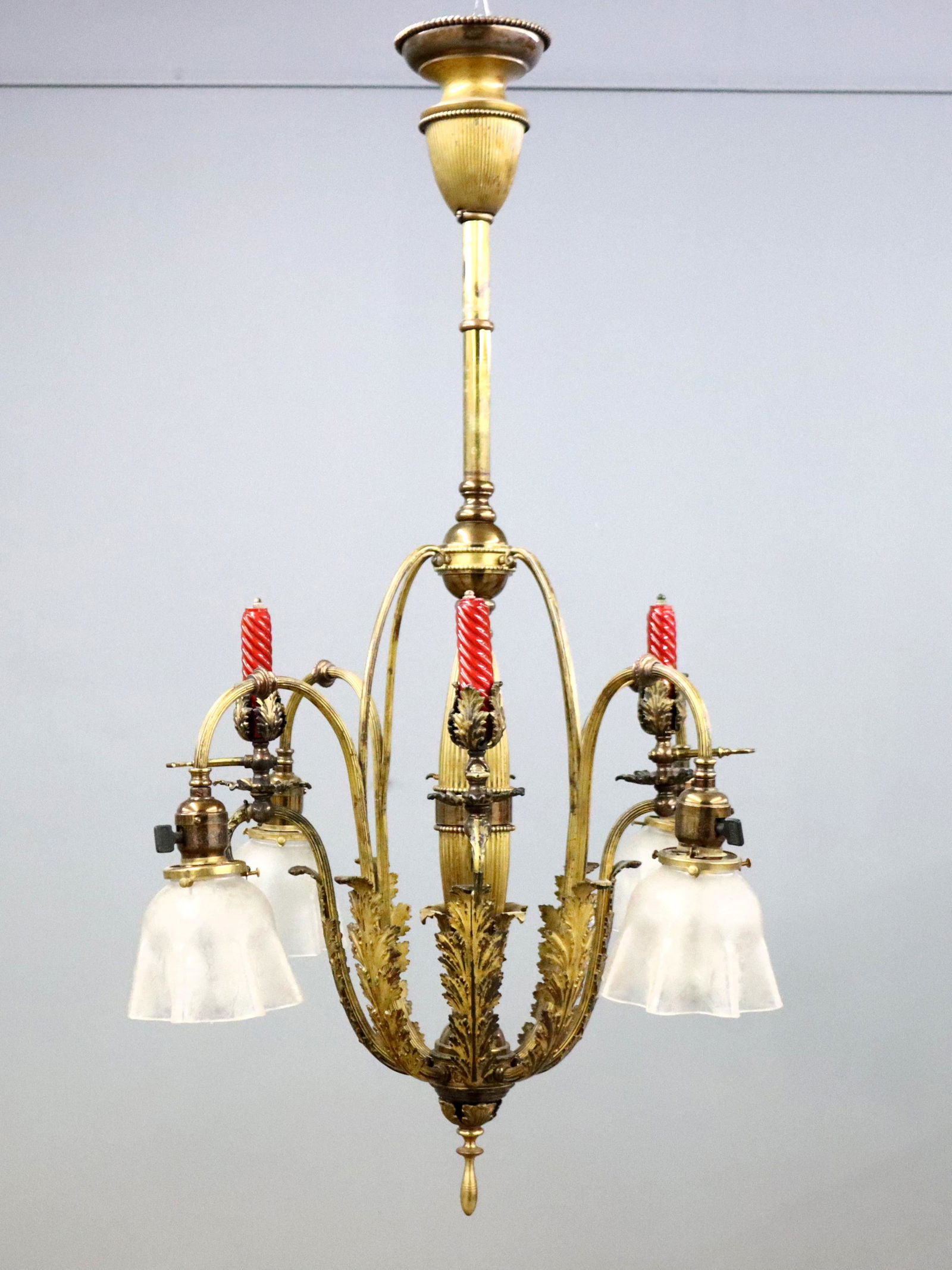 American Gas/Electric Chandelier (1 of 3)
