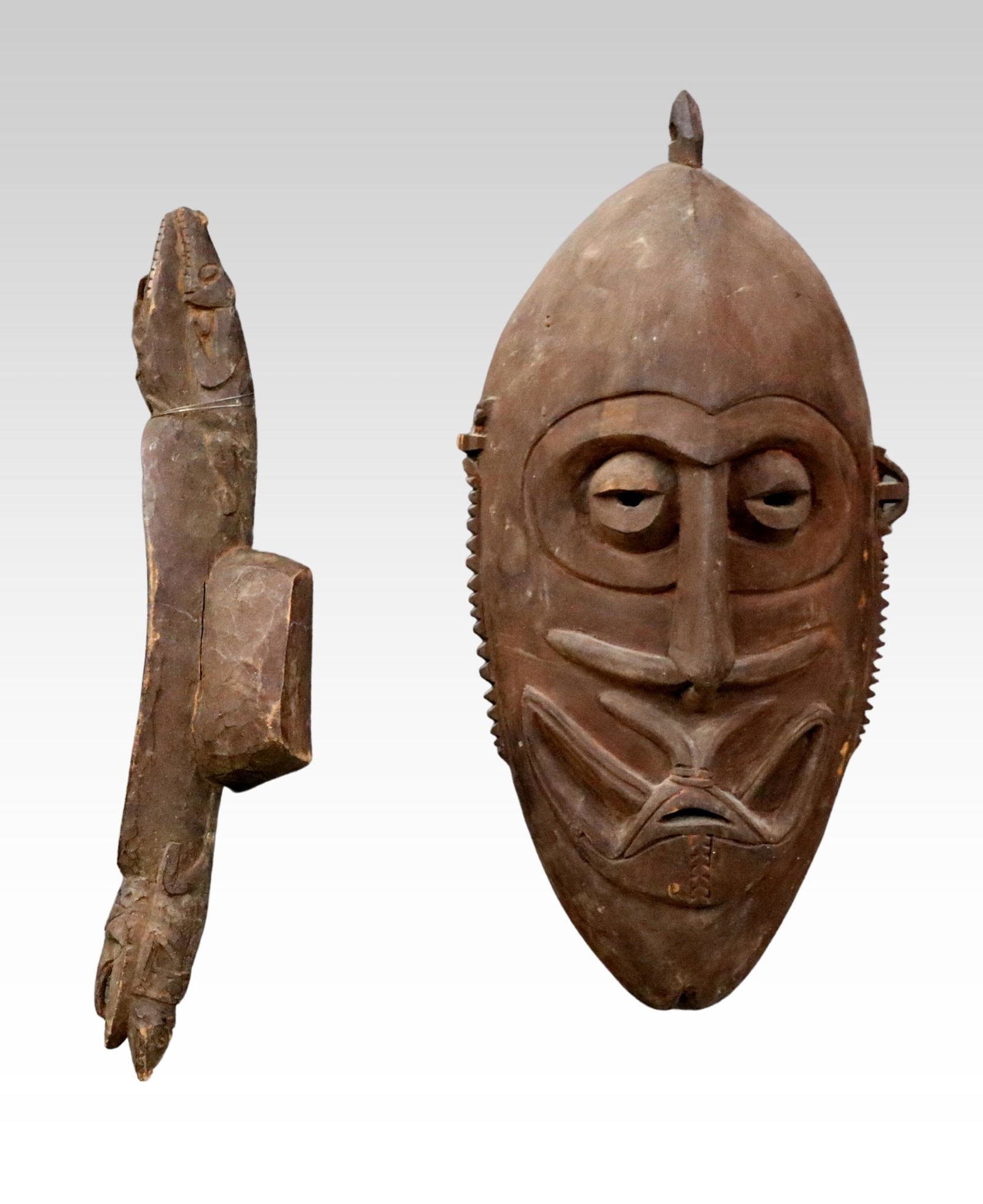 PNG Head Rest & Ceremonial Mask (1 of 2)