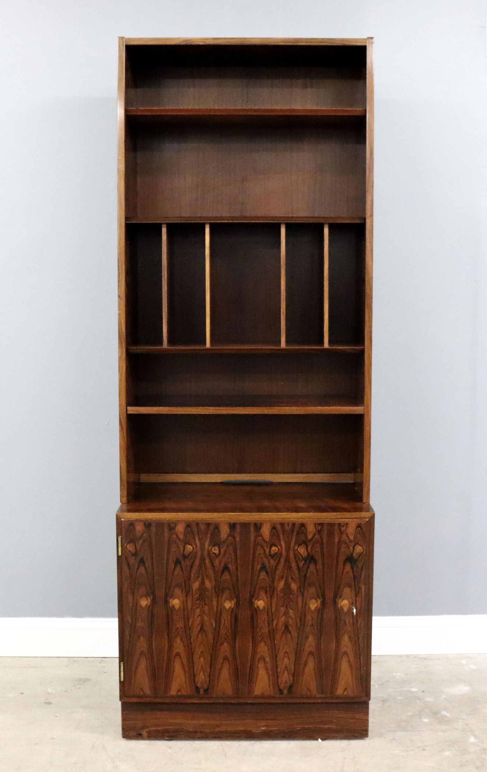 Danish Mid Mod Bookcase (1 of 5)