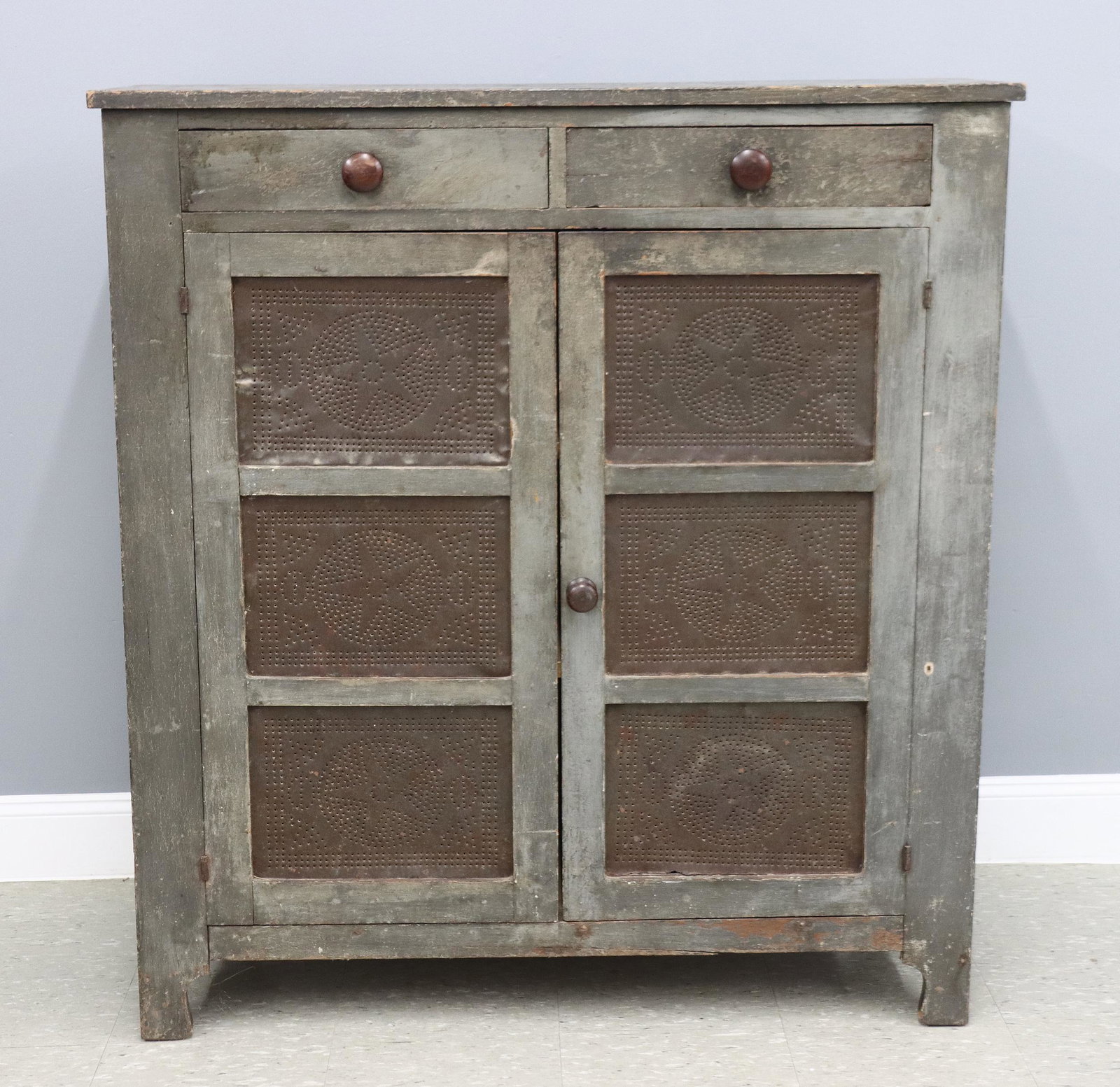 Pierced Tin Pie Safe (1 of 2)