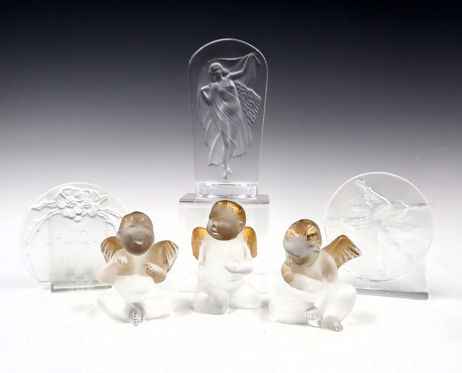 6 pc Lalique Crystal (1 of 7)