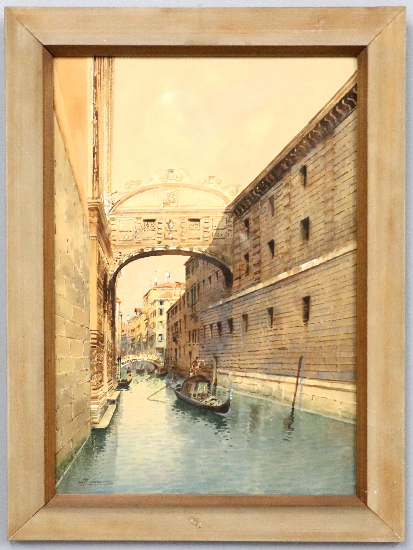 A. Biondetti Venetian Cityscape (1 of 3)