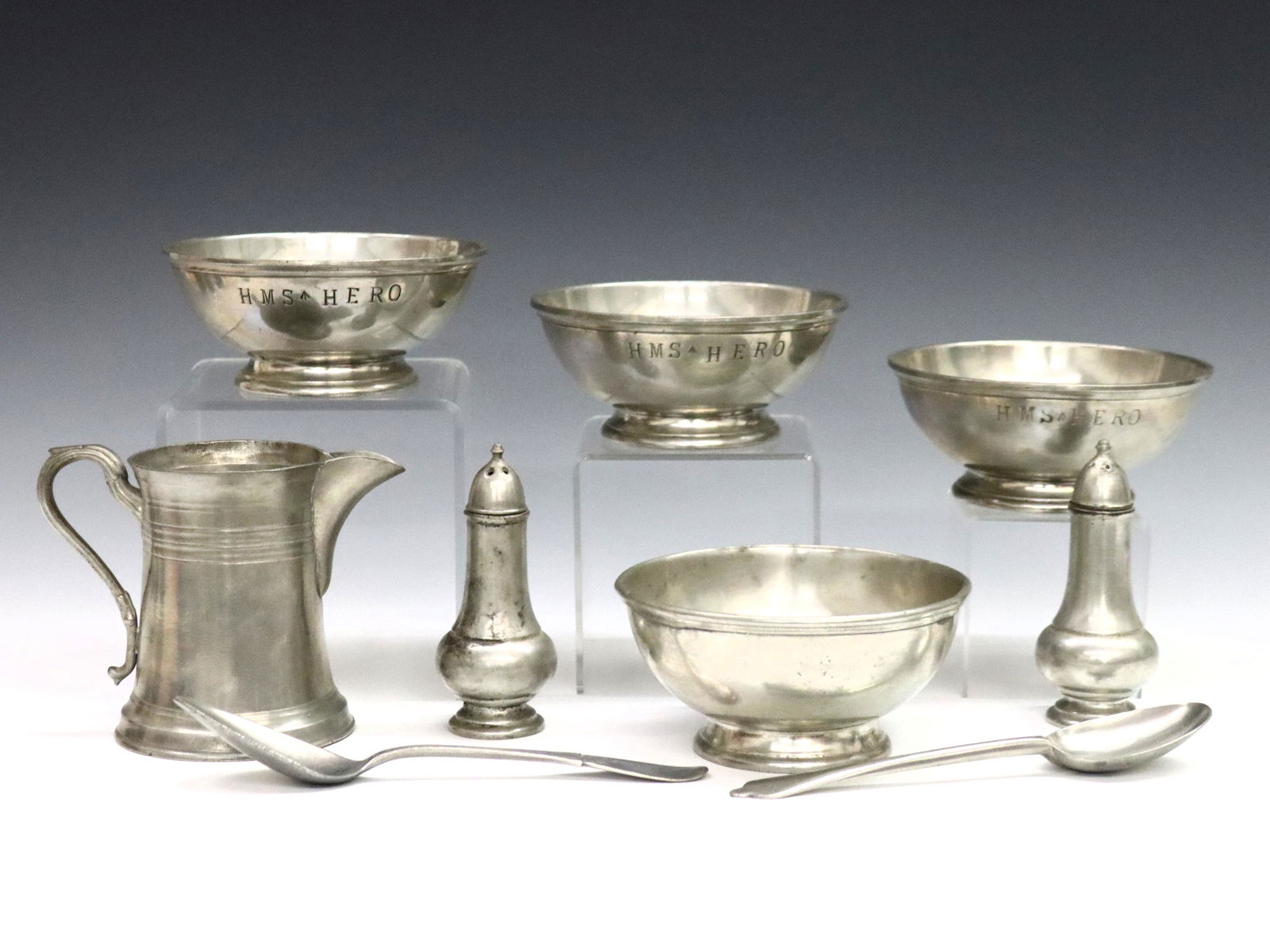 9 pc American Pewter (1 of 1)