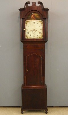 English Mahogany Grandfather clock