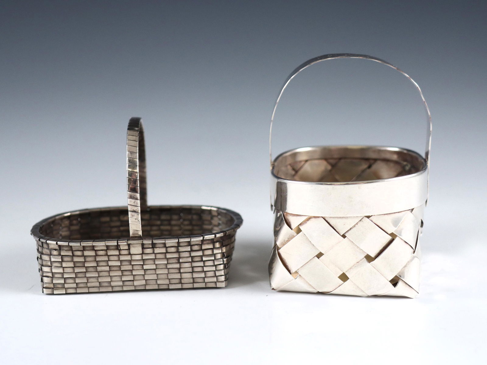2 Sterling Baskets Incl. Cartier (1 of 4)