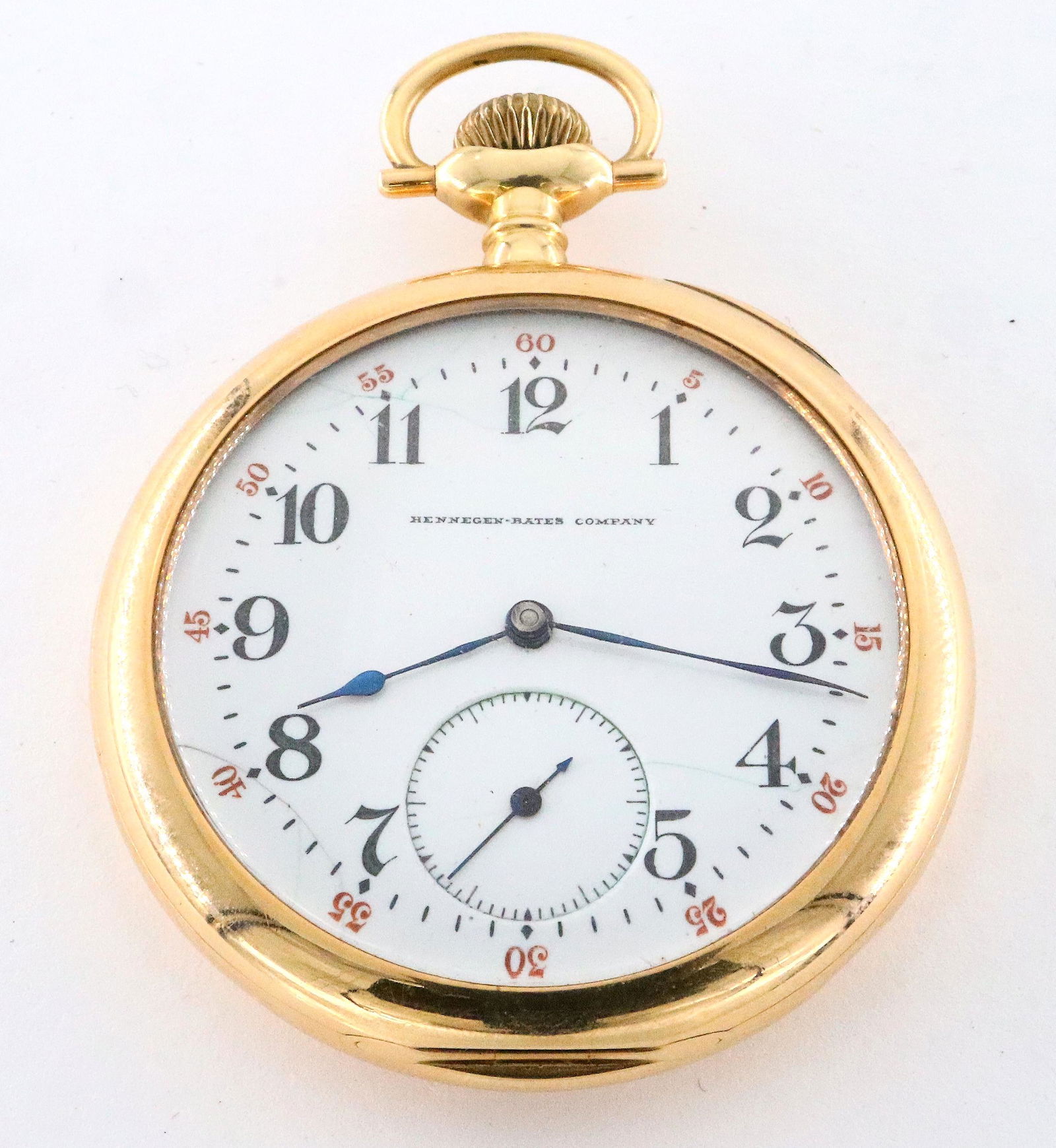 Illinois 14k Gold Gent's Pocket Watch (1 of 4)