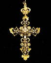 Baroque Gold Cross