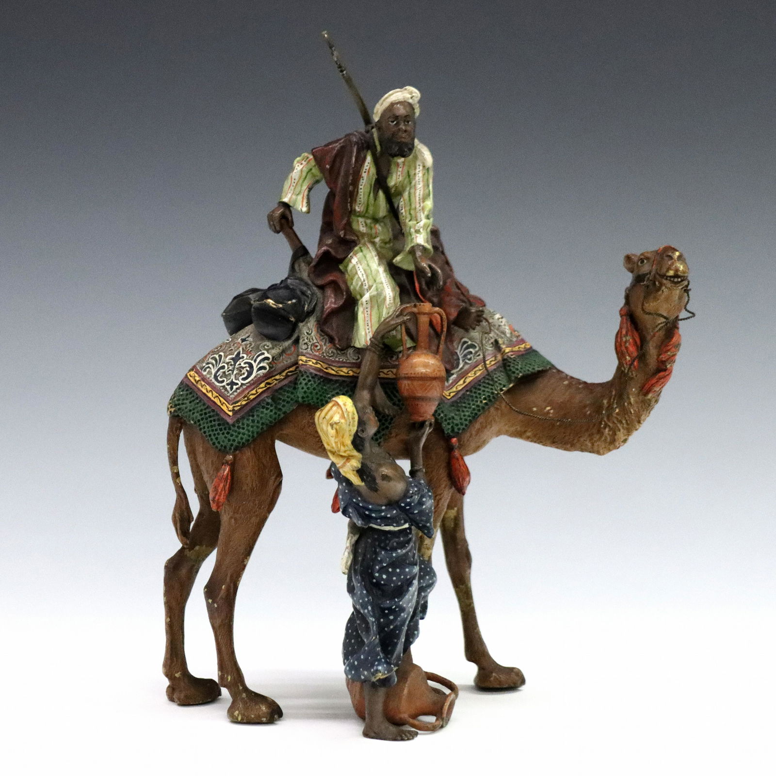 F. Bergman Bronze Figural Grouping (1 of 4)