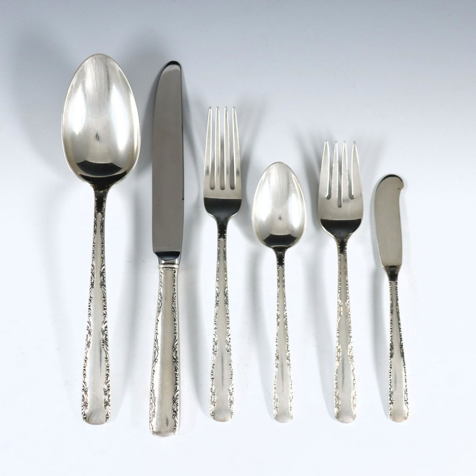 Gorham Camellia Sterling Flatware (1 of 3)