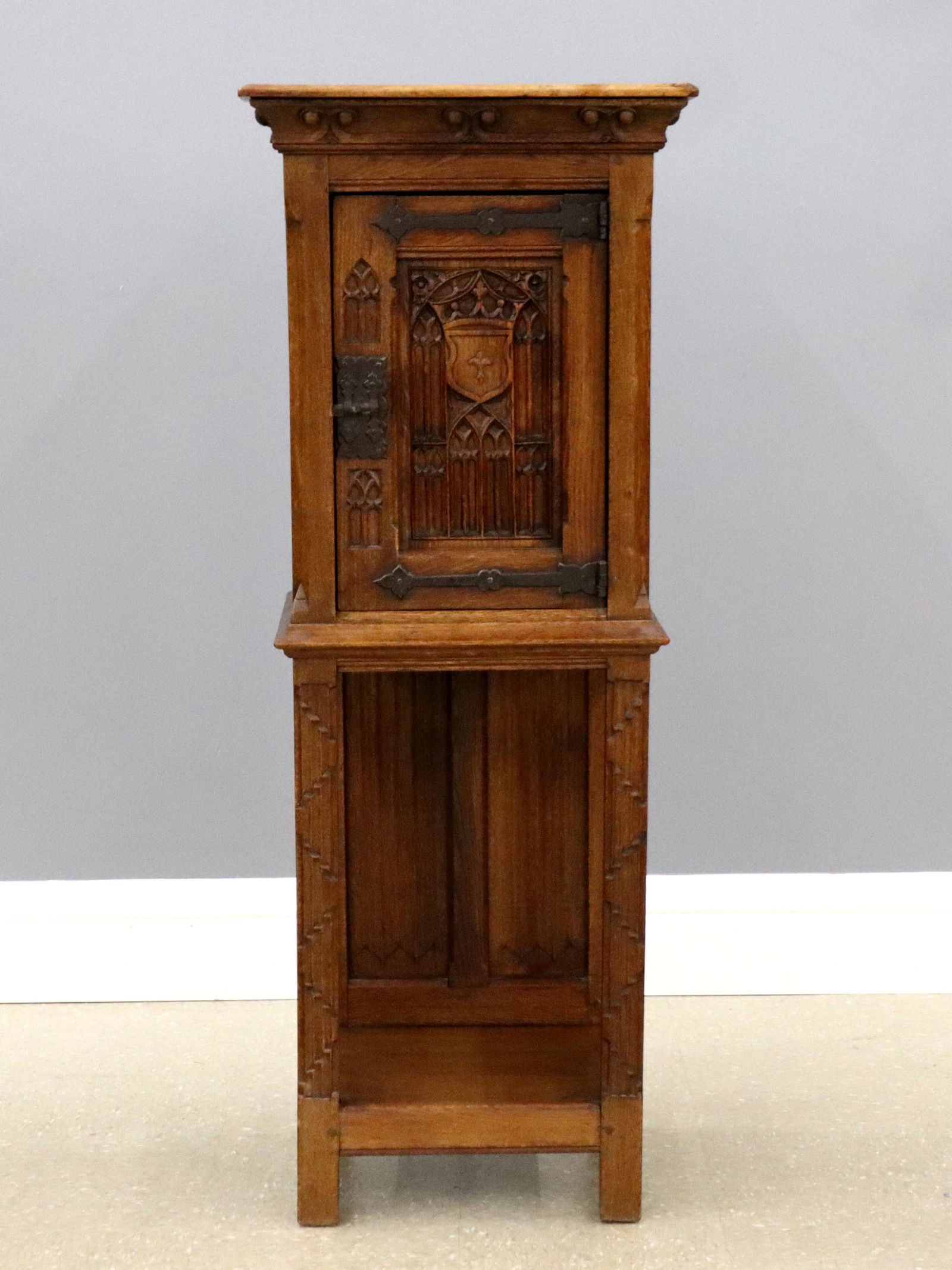 Gothic Revival Side Cabinet (1 of 4)