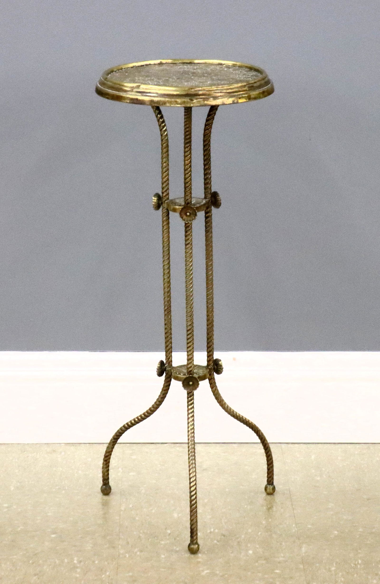 Brass Plant Stand (1 of 3)