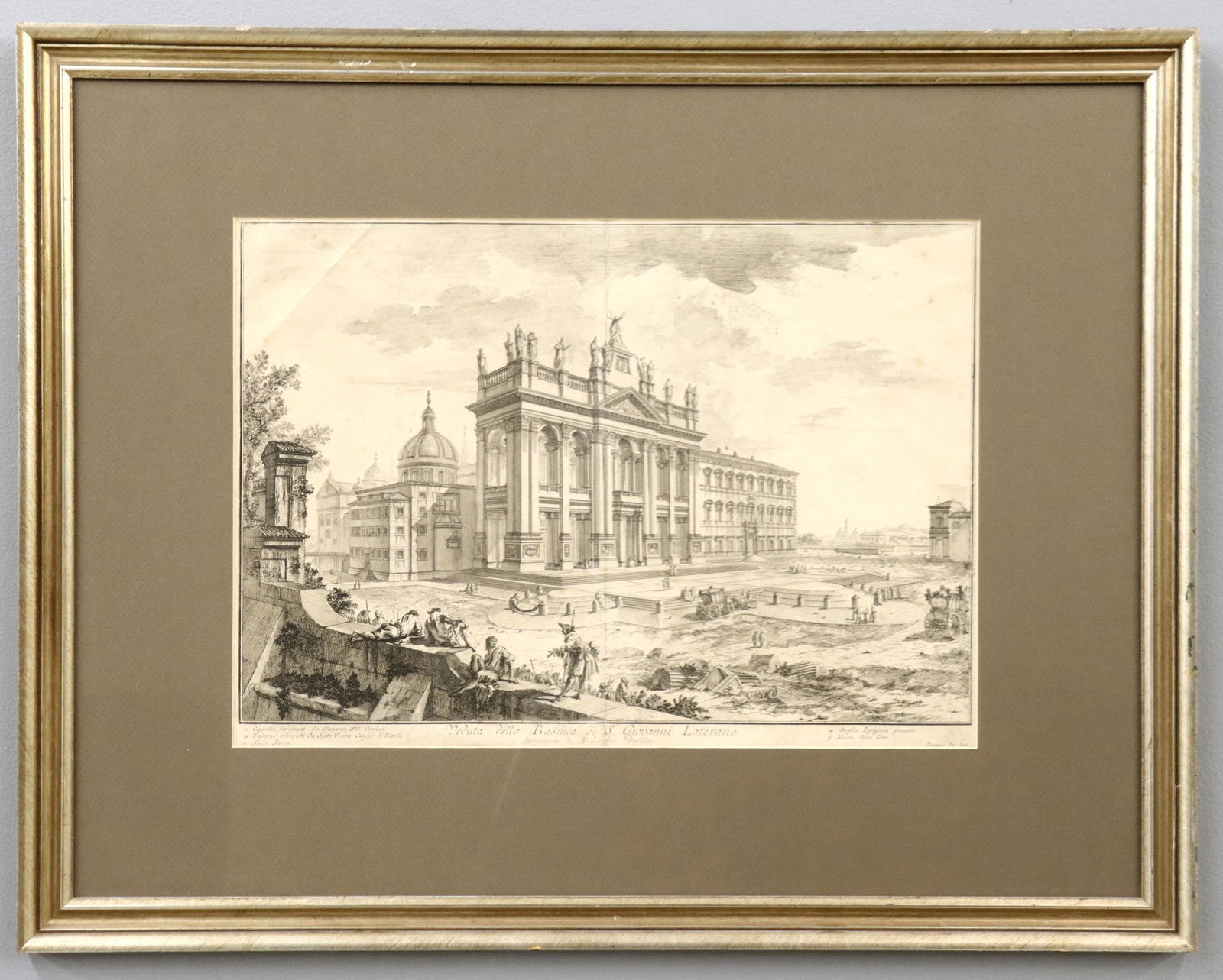 Piranesi Basilica of San Giovanni Etching (1 of 6)