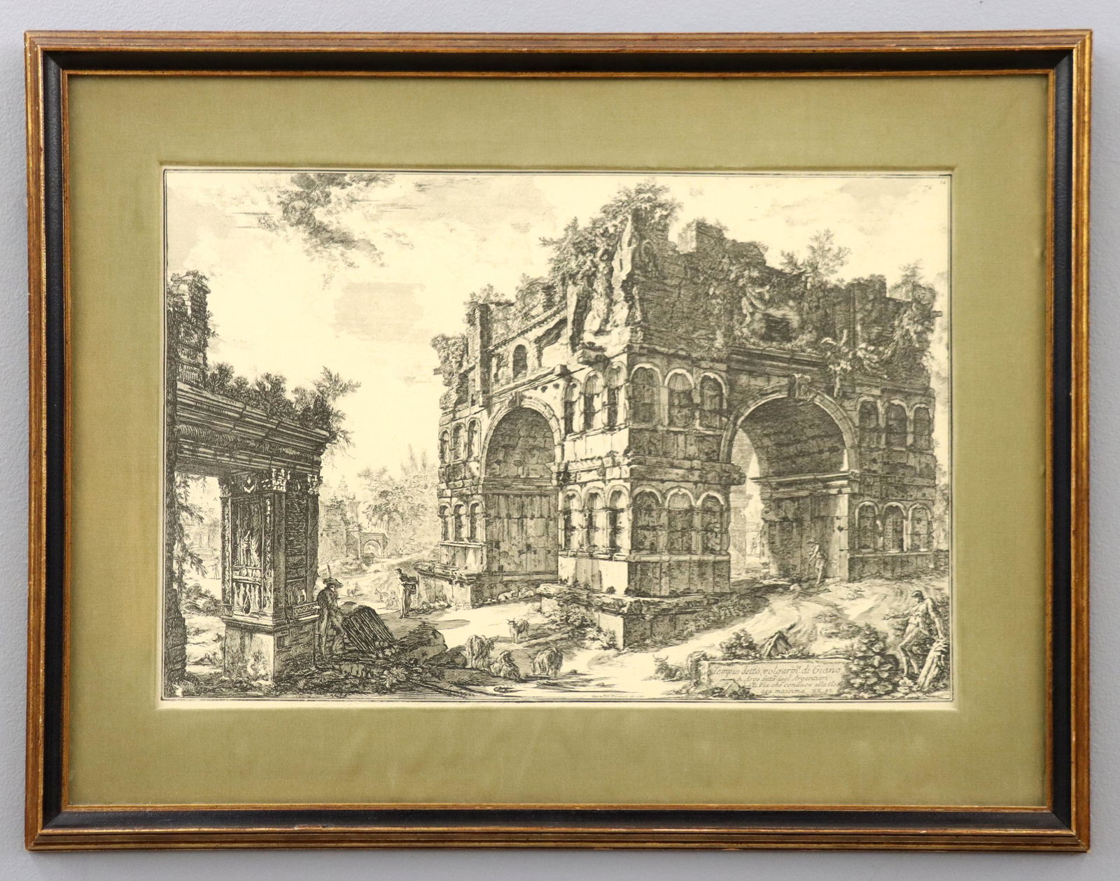 Piranesi Temple of Janus Etching (1 of 5)