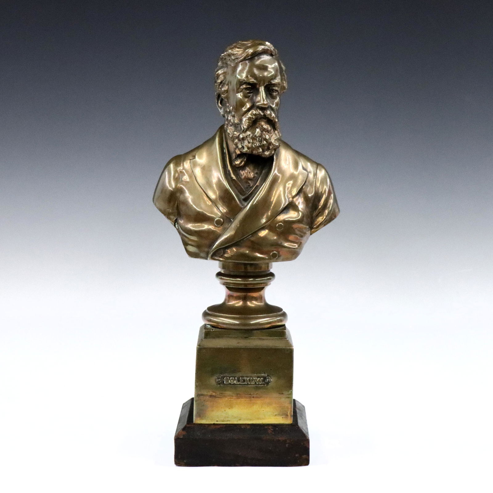 Bronze Bust of a Gentleman (1 of 4)