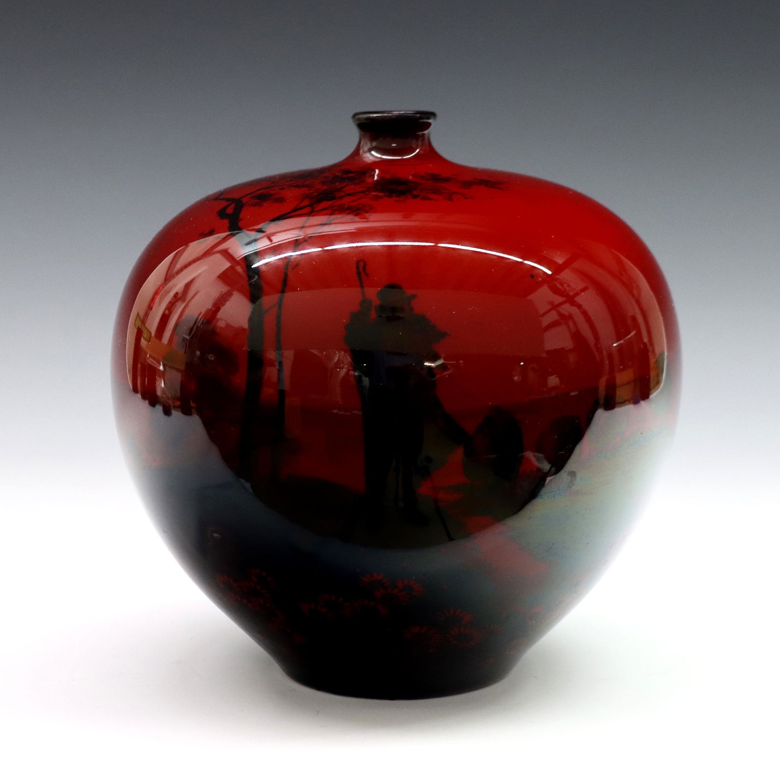 Royal Doulton Flambe Vase (1 of 3)