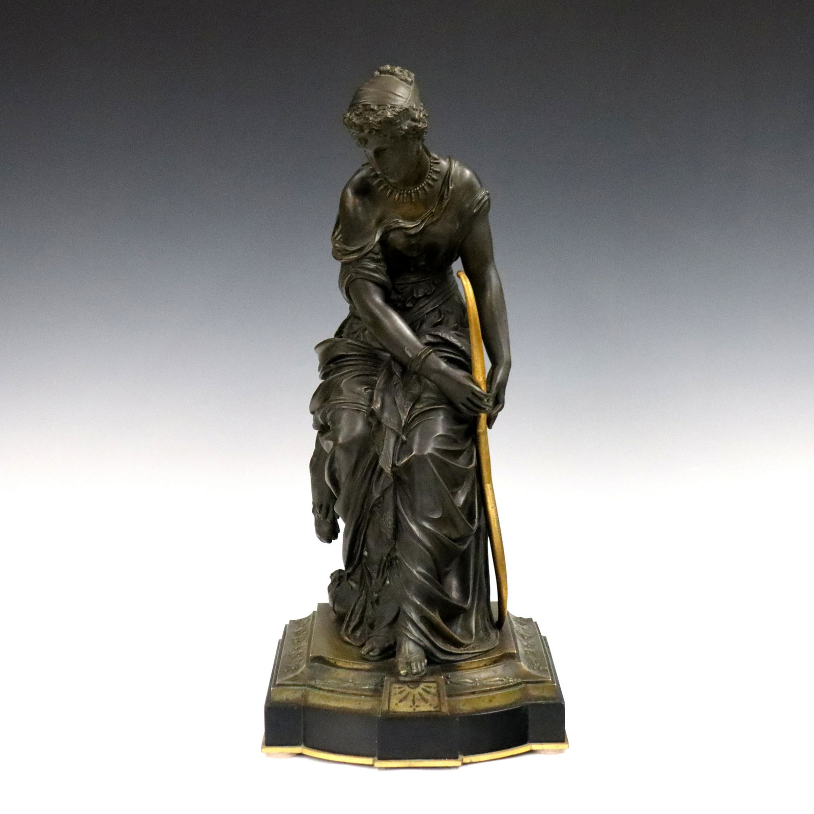 Bronze Figure of Ariadne Attrib. Bruchon (1 of 5)