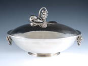 Jensen Sterling Covered Dish