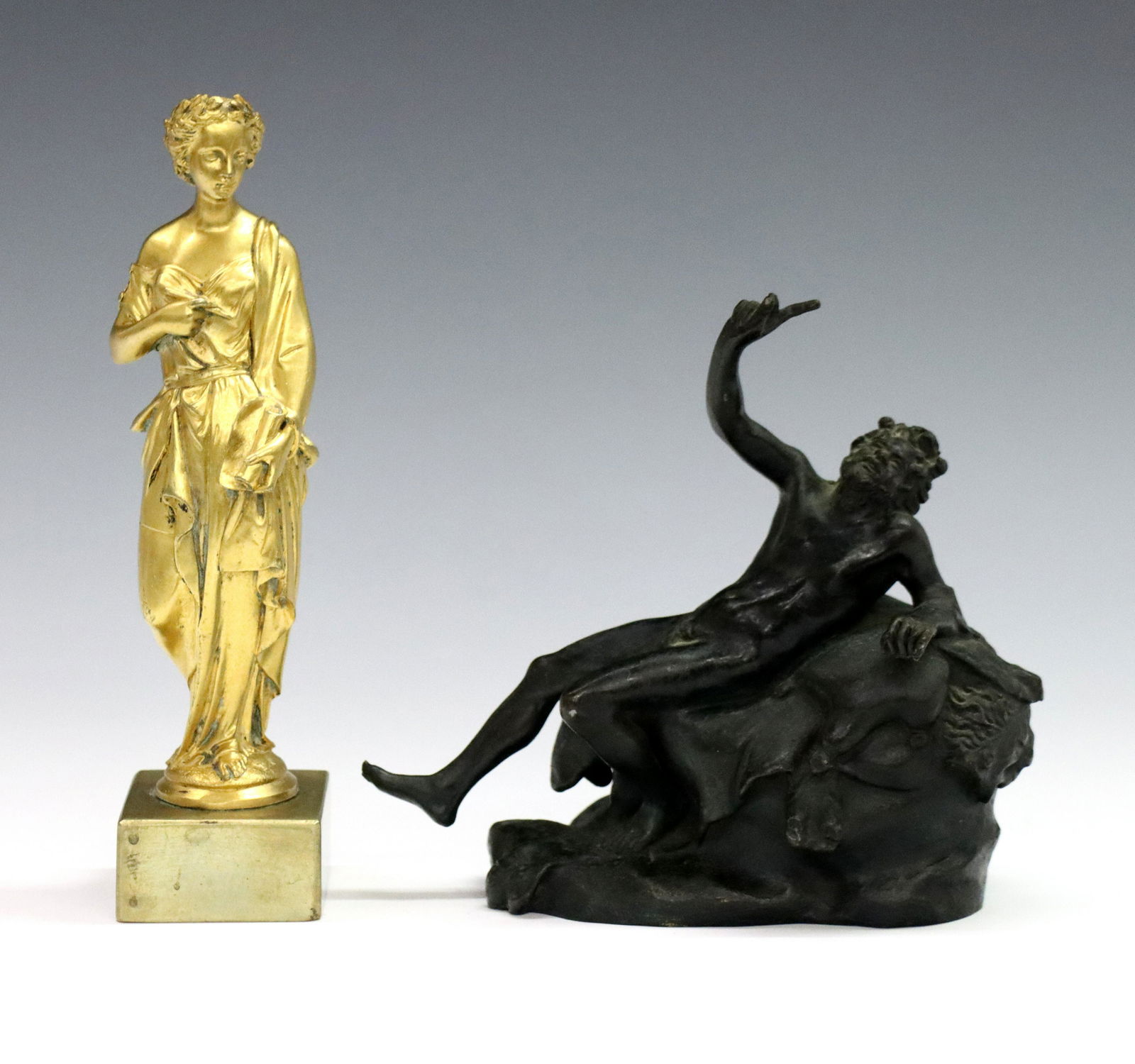 2 Bronze Figures (1 of 3)