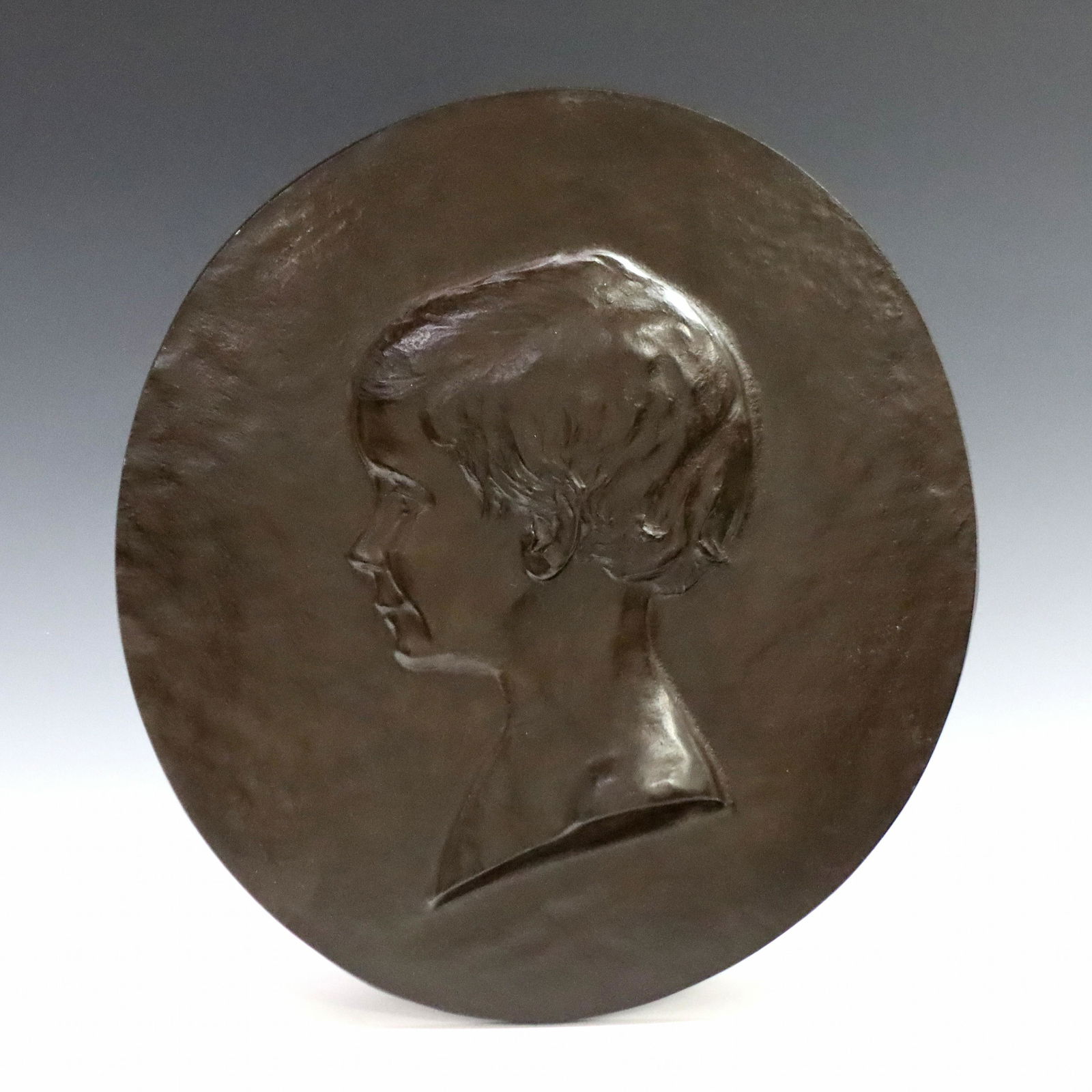 Gorham Bronze Portrait Plaque (1 of 3)
