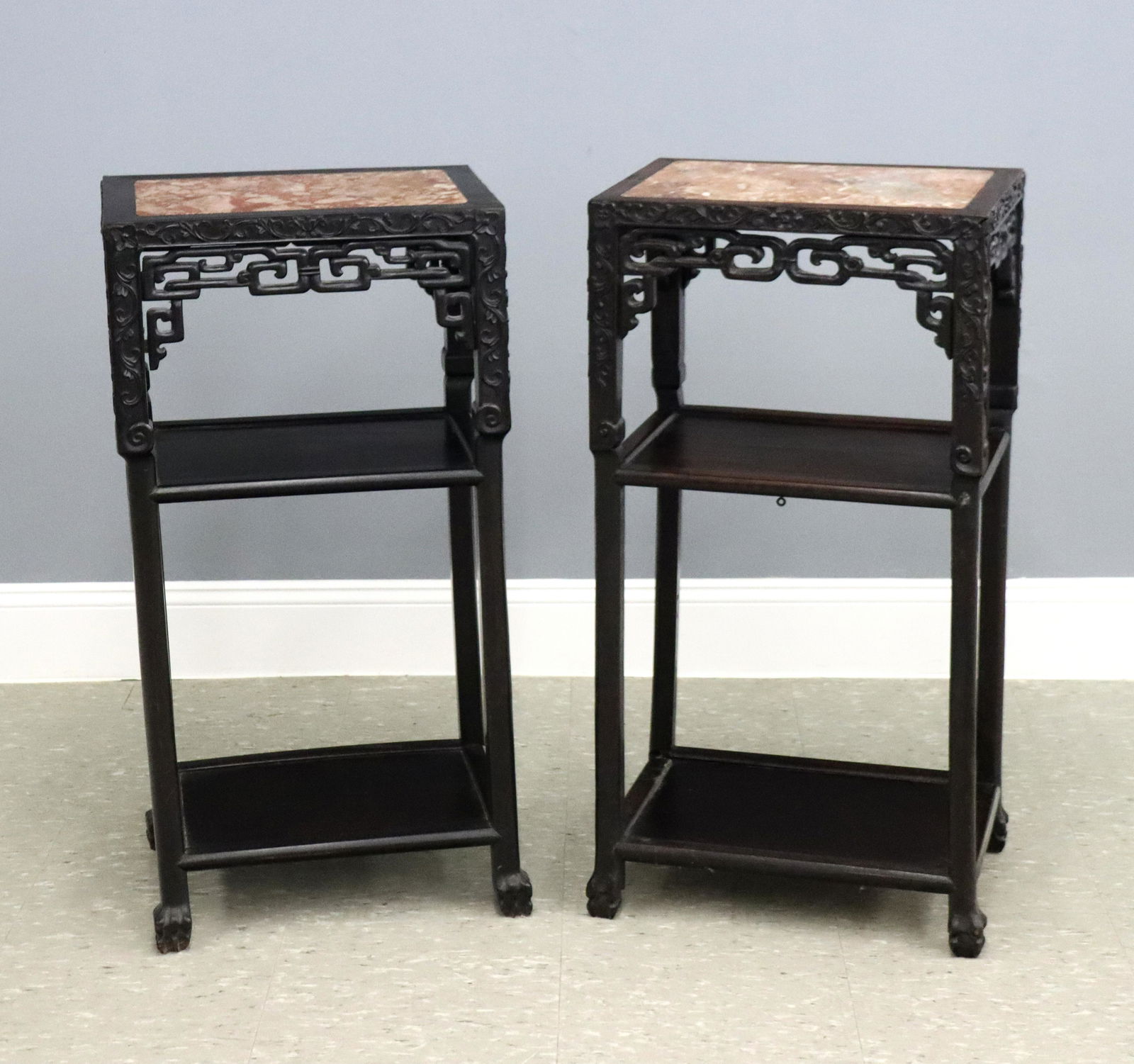 2 Chinese Display Tables (1 of 3)