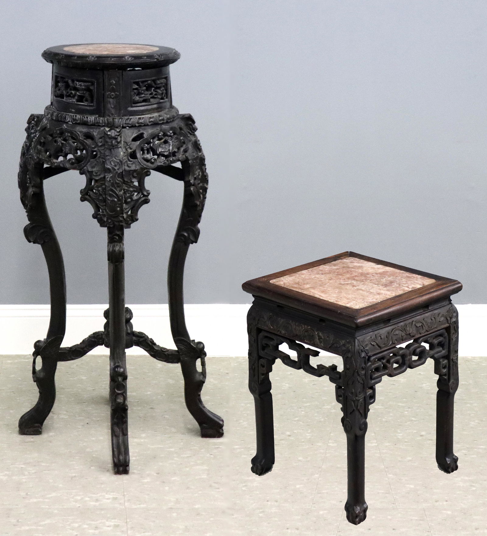 2 Chinese Display Tables (1 of 7)