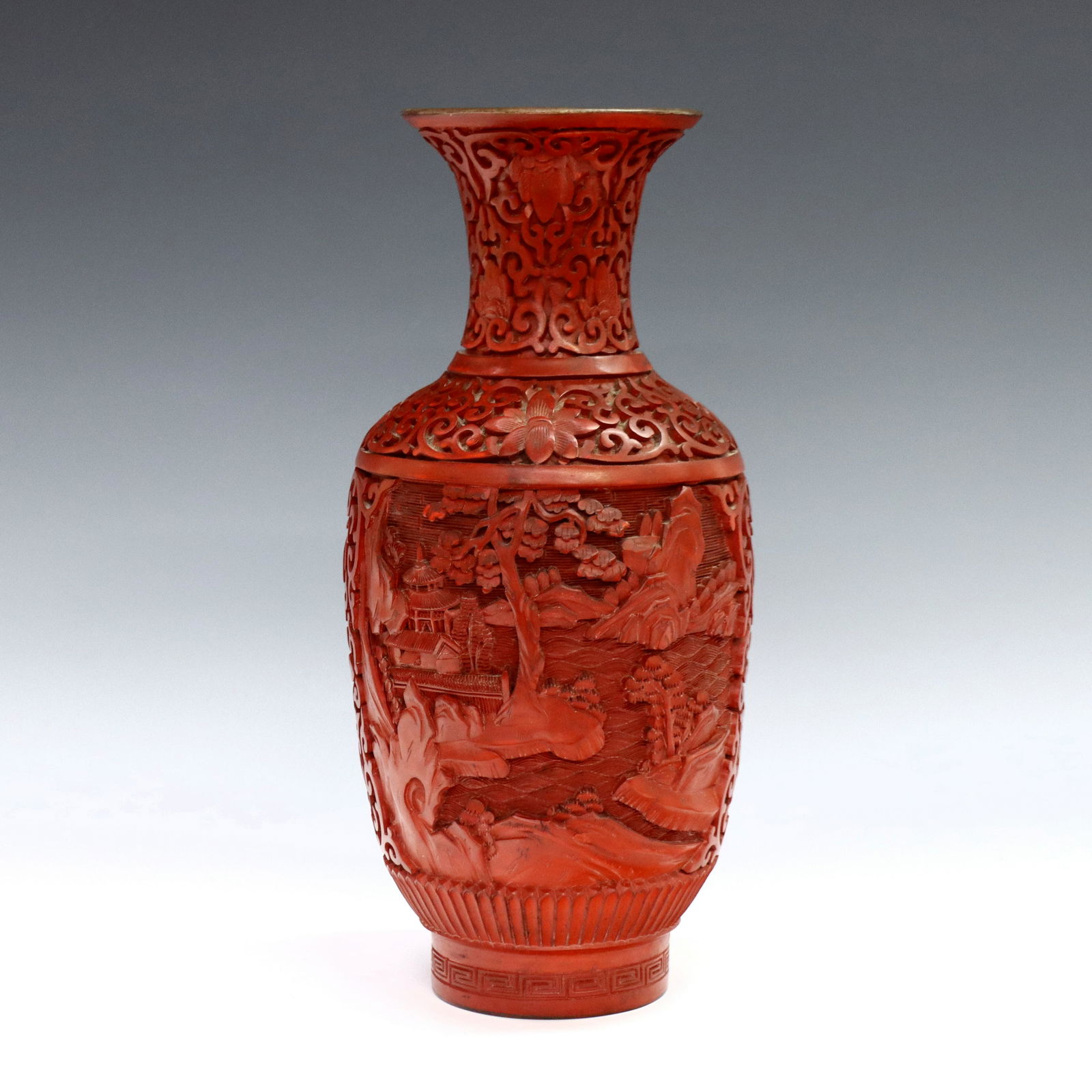 Chinese Cinnabar Vase