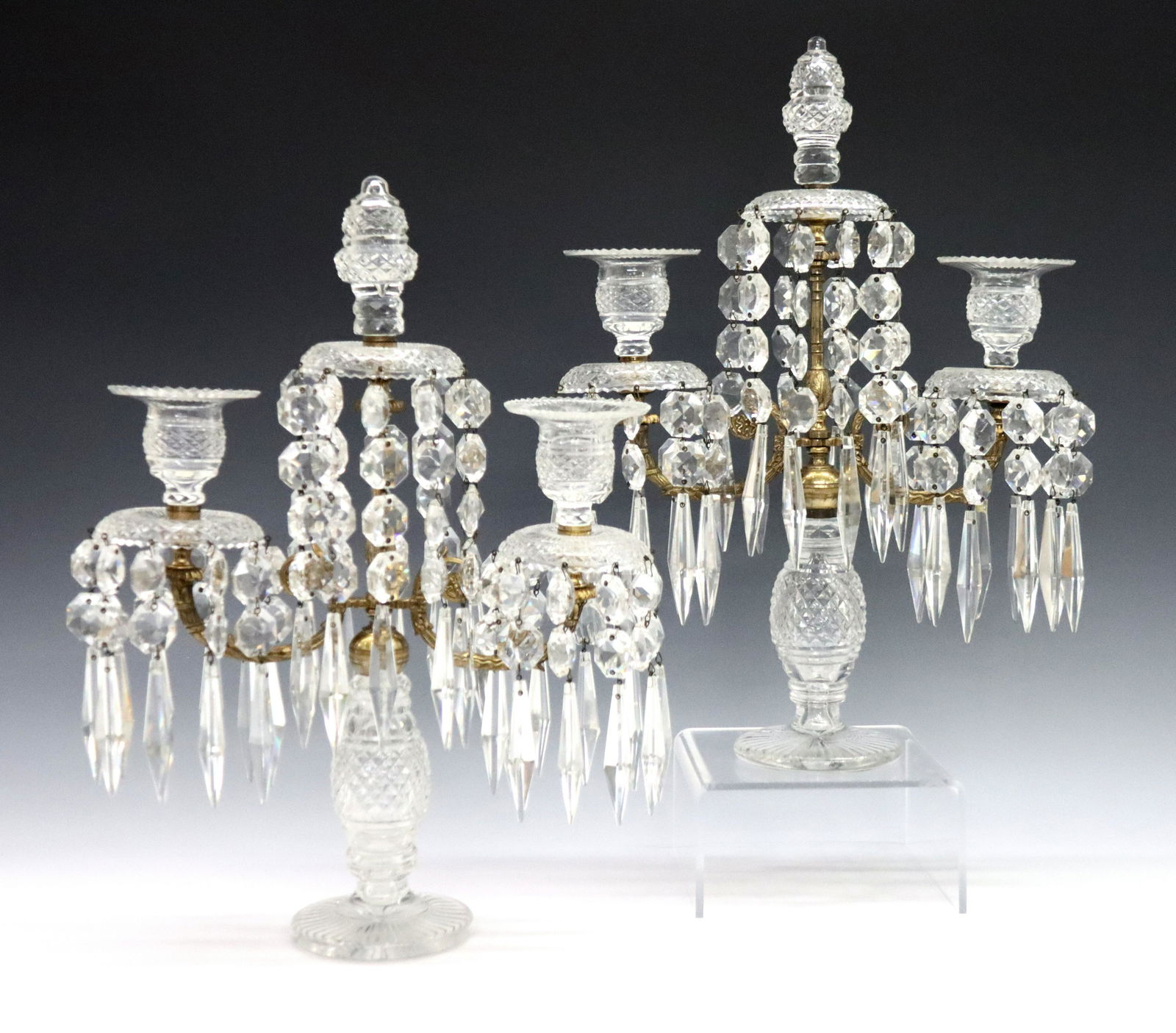 Pr Baccarat Style Candelabra (1 of 4)