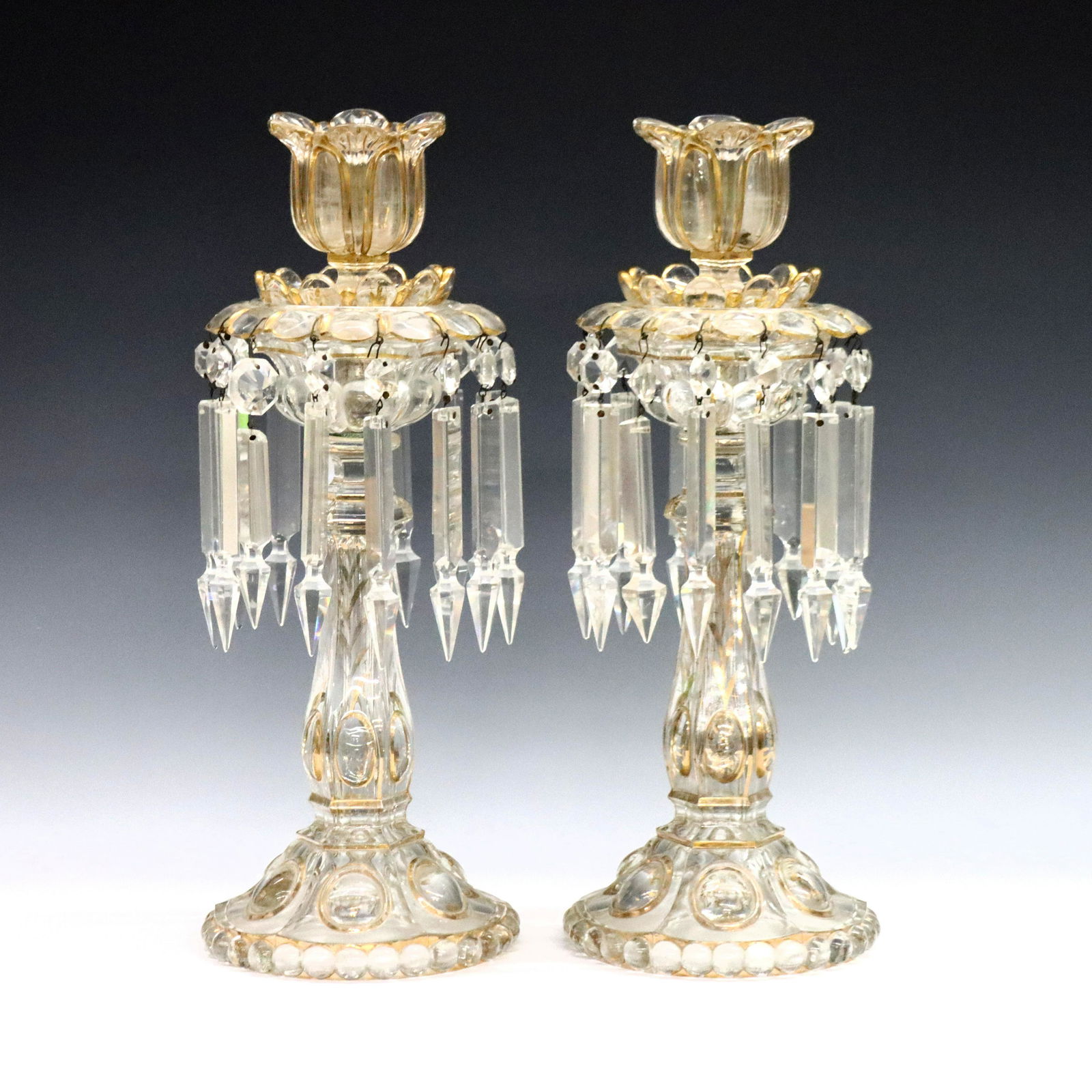 Pr Crystal Candlesticks (1 of 2)