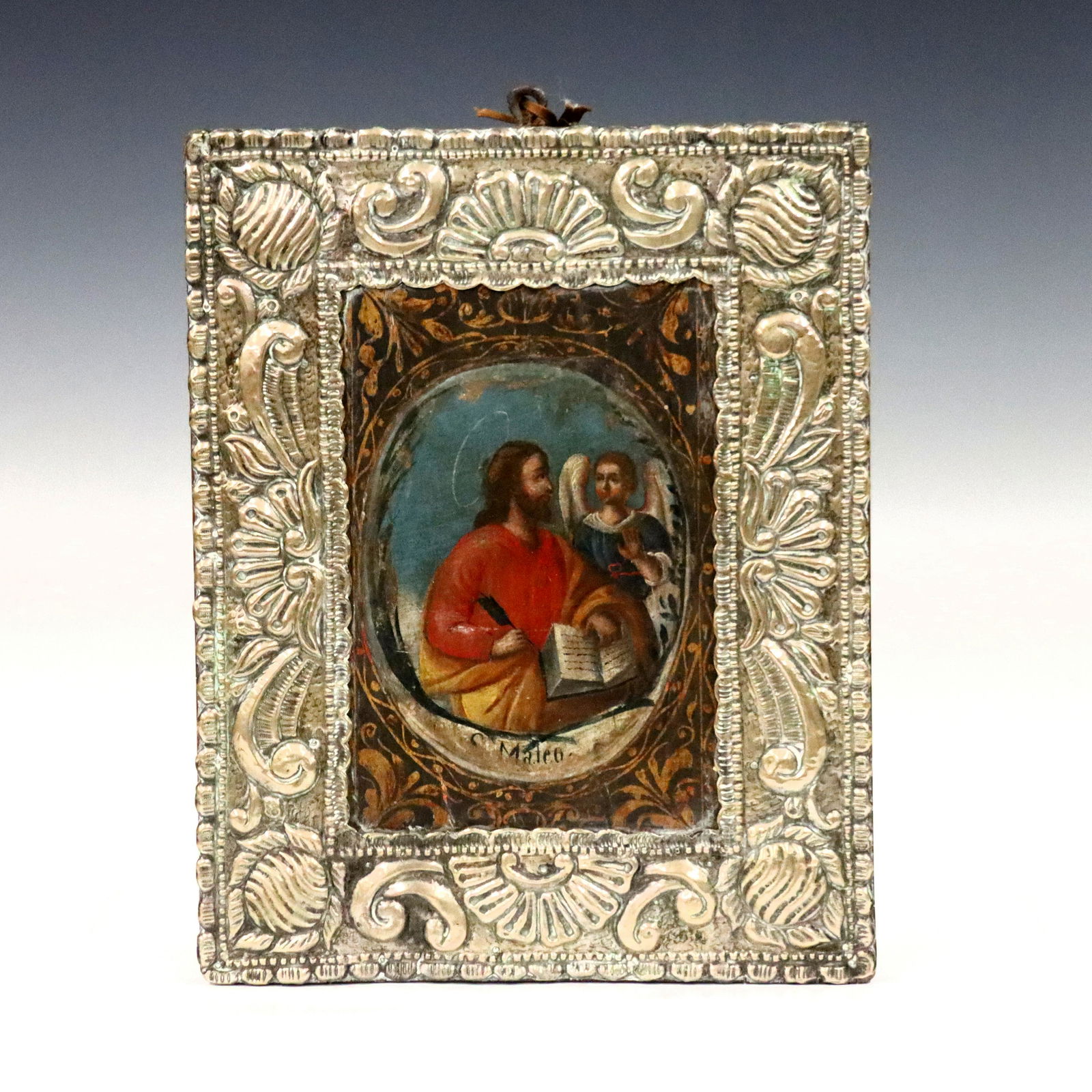 St. Mathew Santos Retablo (1 of 4)