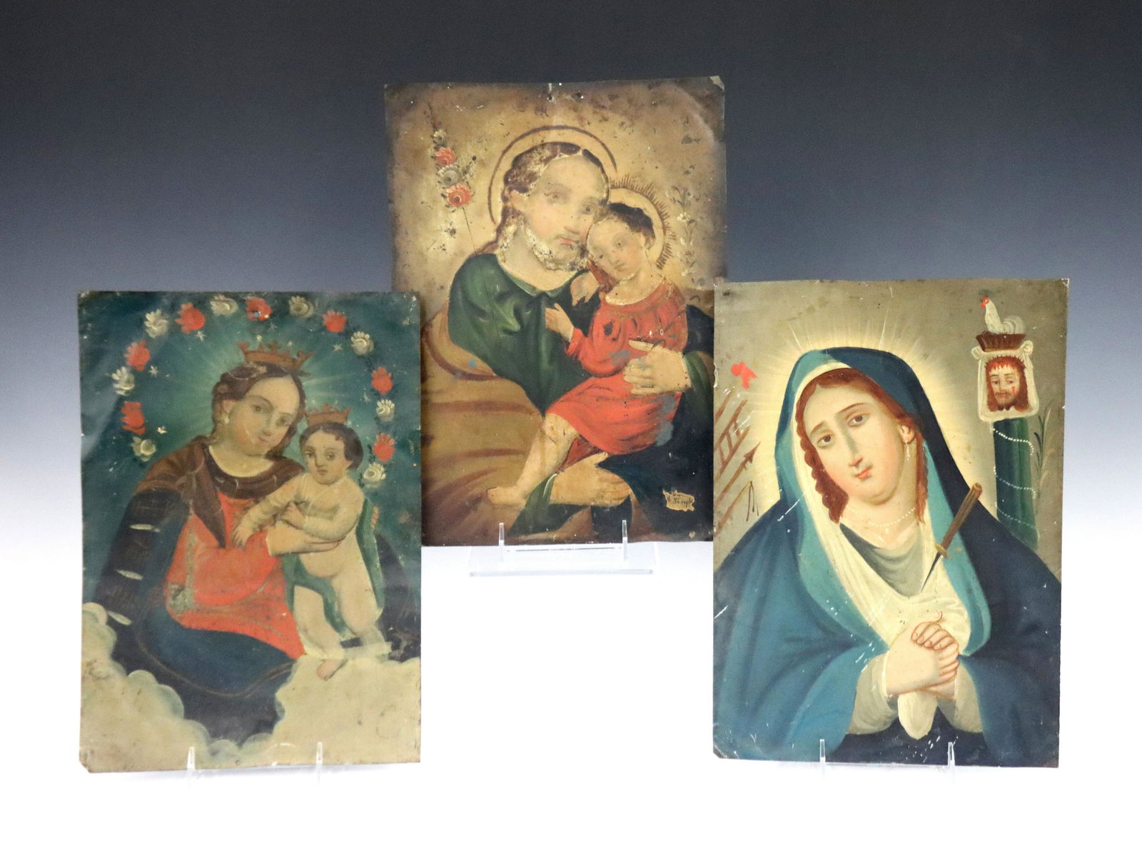 3 Tin Retablos (1 of 1)