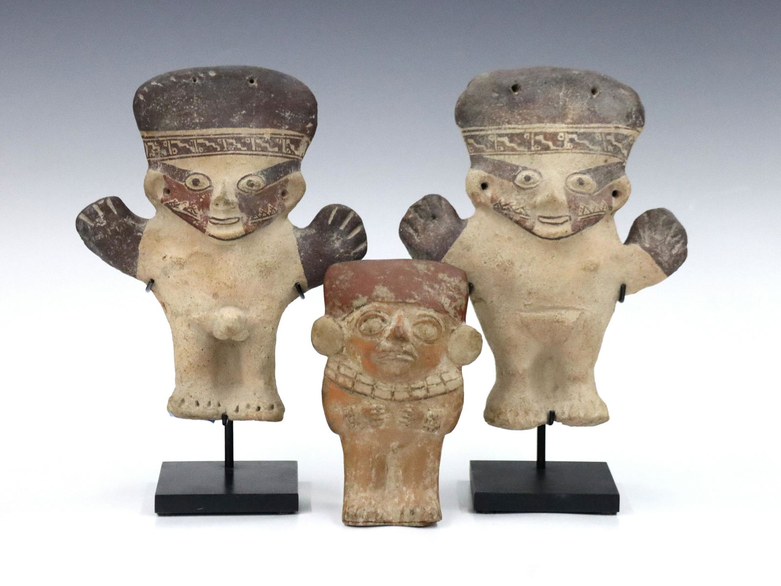 3 Peruvian Chancay Figures (1 of 19)