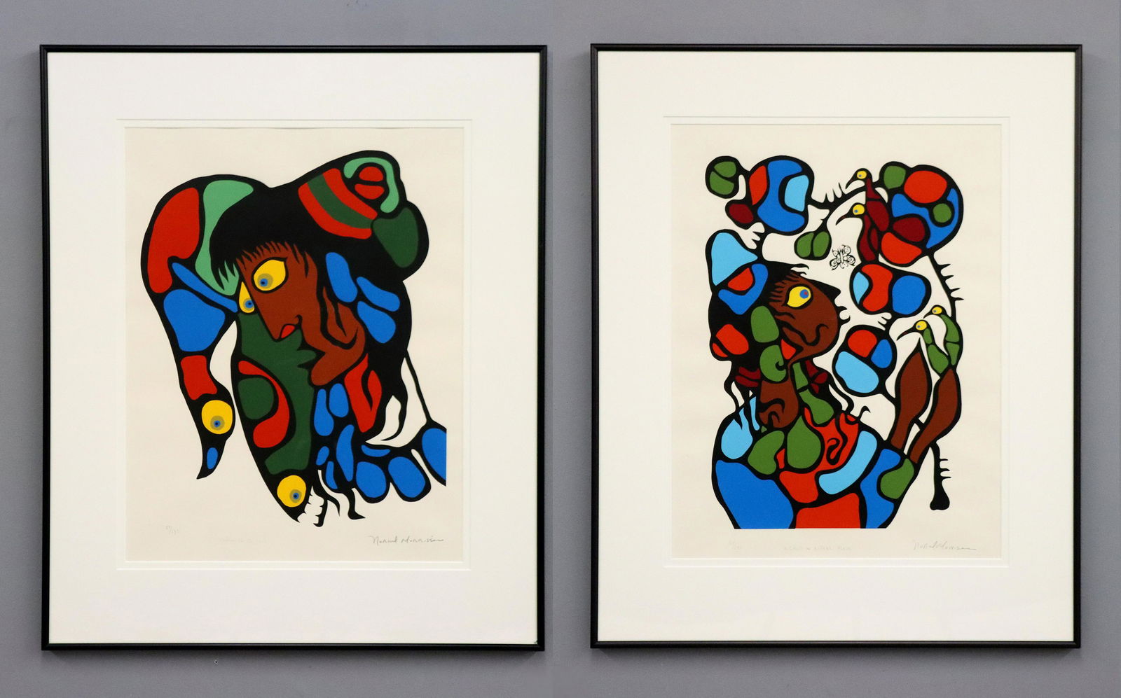 2 N. Morrisseau Lithographs (1 of 7)