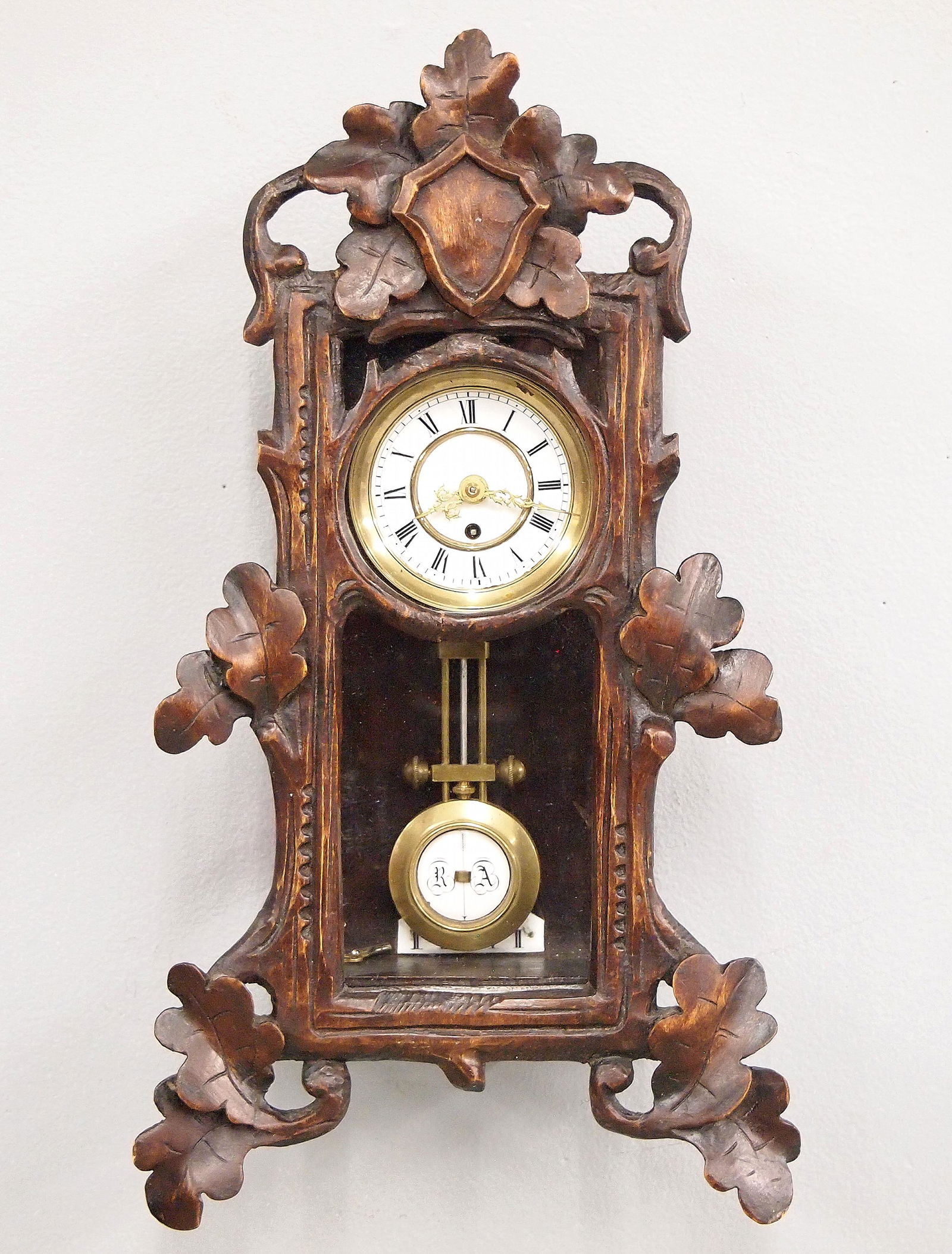 Mini German Wall Clock (1 of 3)