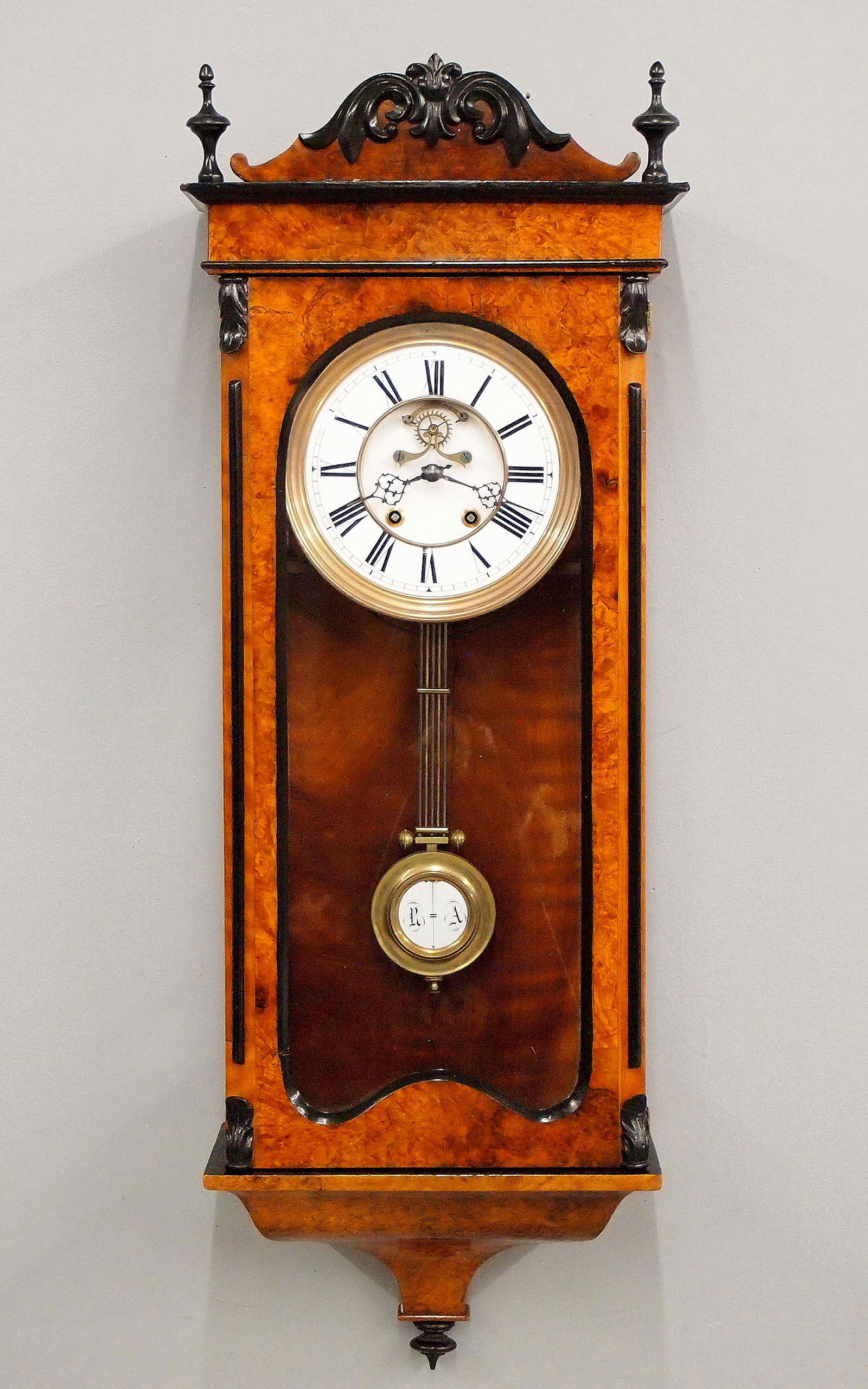 Lenzkirch Wall Clock With Visible Escapement (1 of 4)