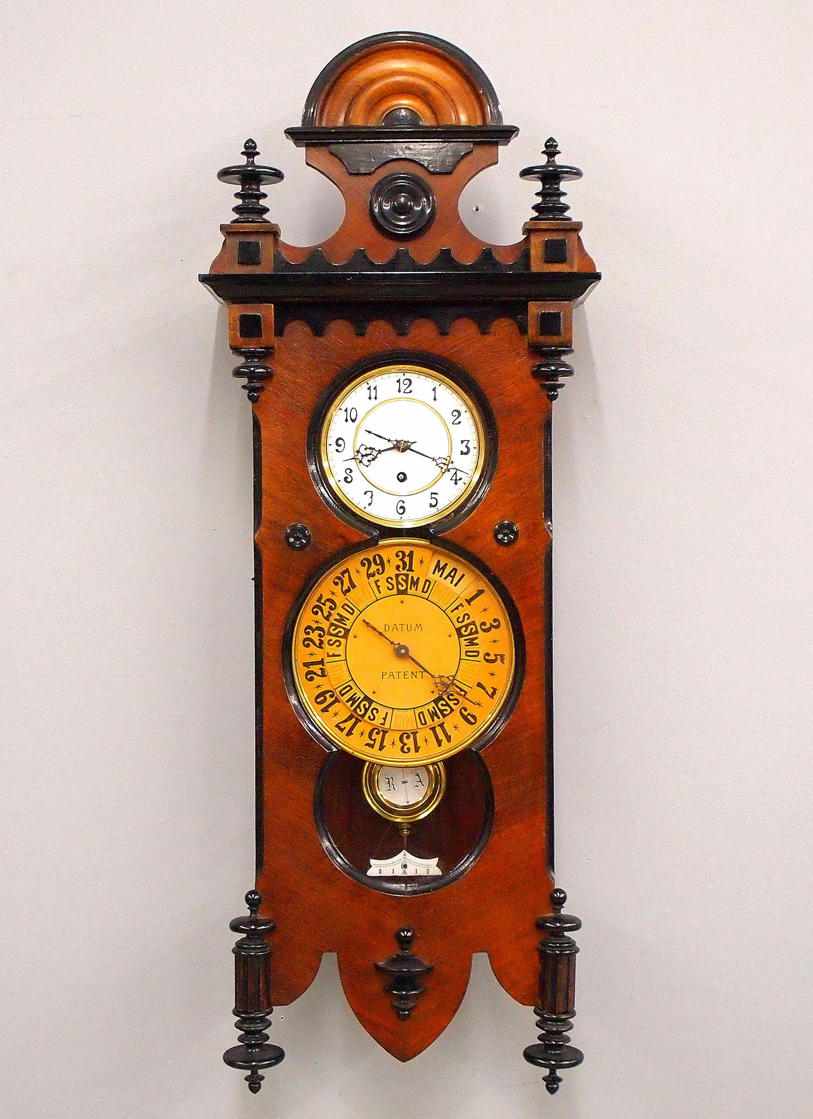 Lenzkirch Calendar Wall Clock (1 of 5)