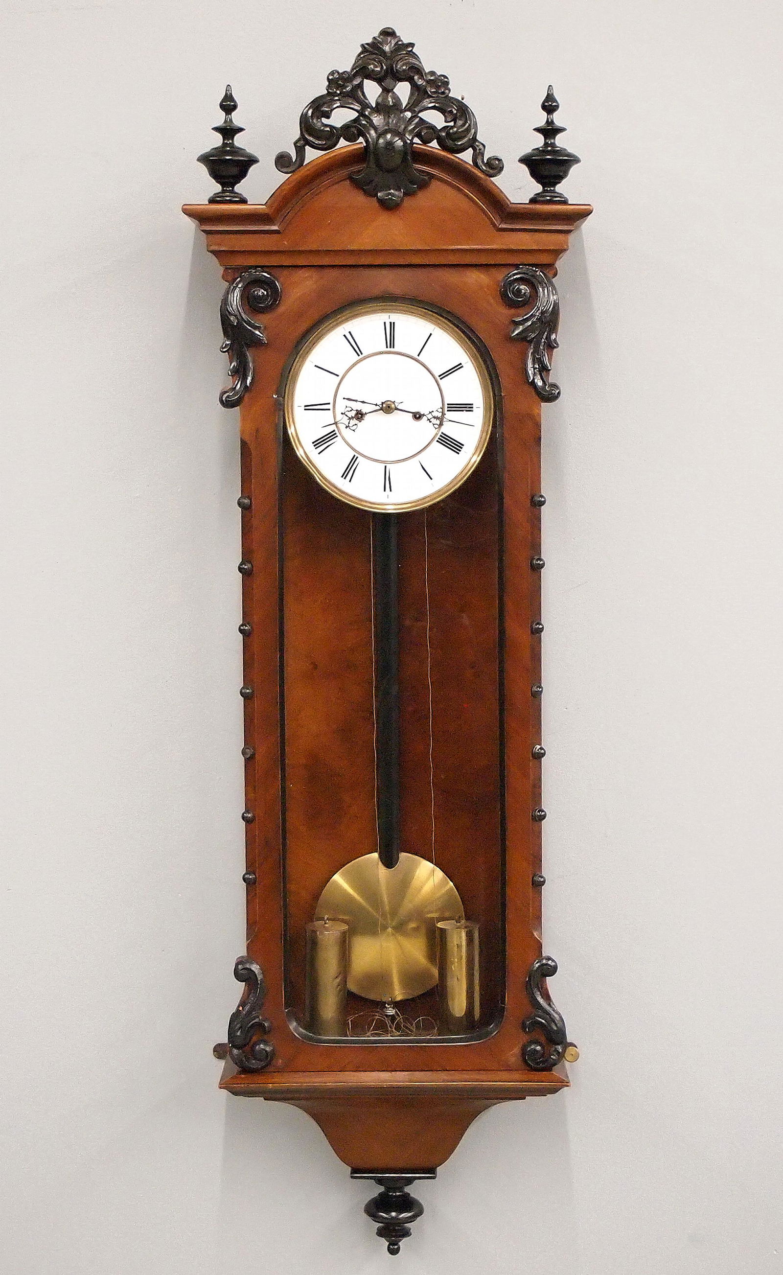 Lenzkirch Model 366 2 Weight Wall Clock (1 of 5)