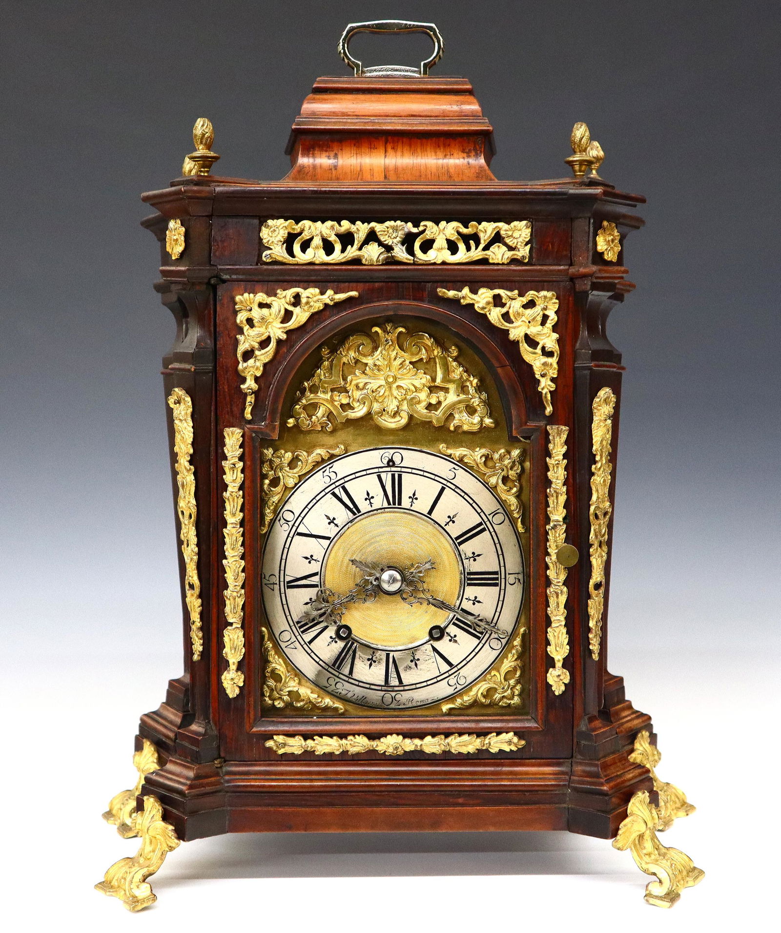 Rococo Bracket Clock (1 of 5)