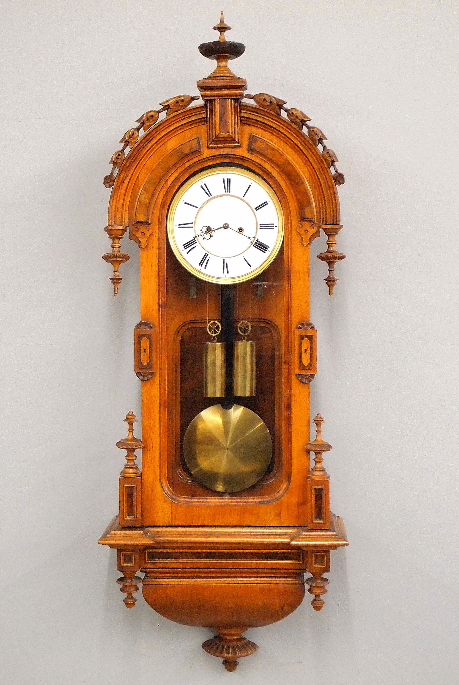 2 Weight Vienna Regulator Wall Clock (1 of 3)