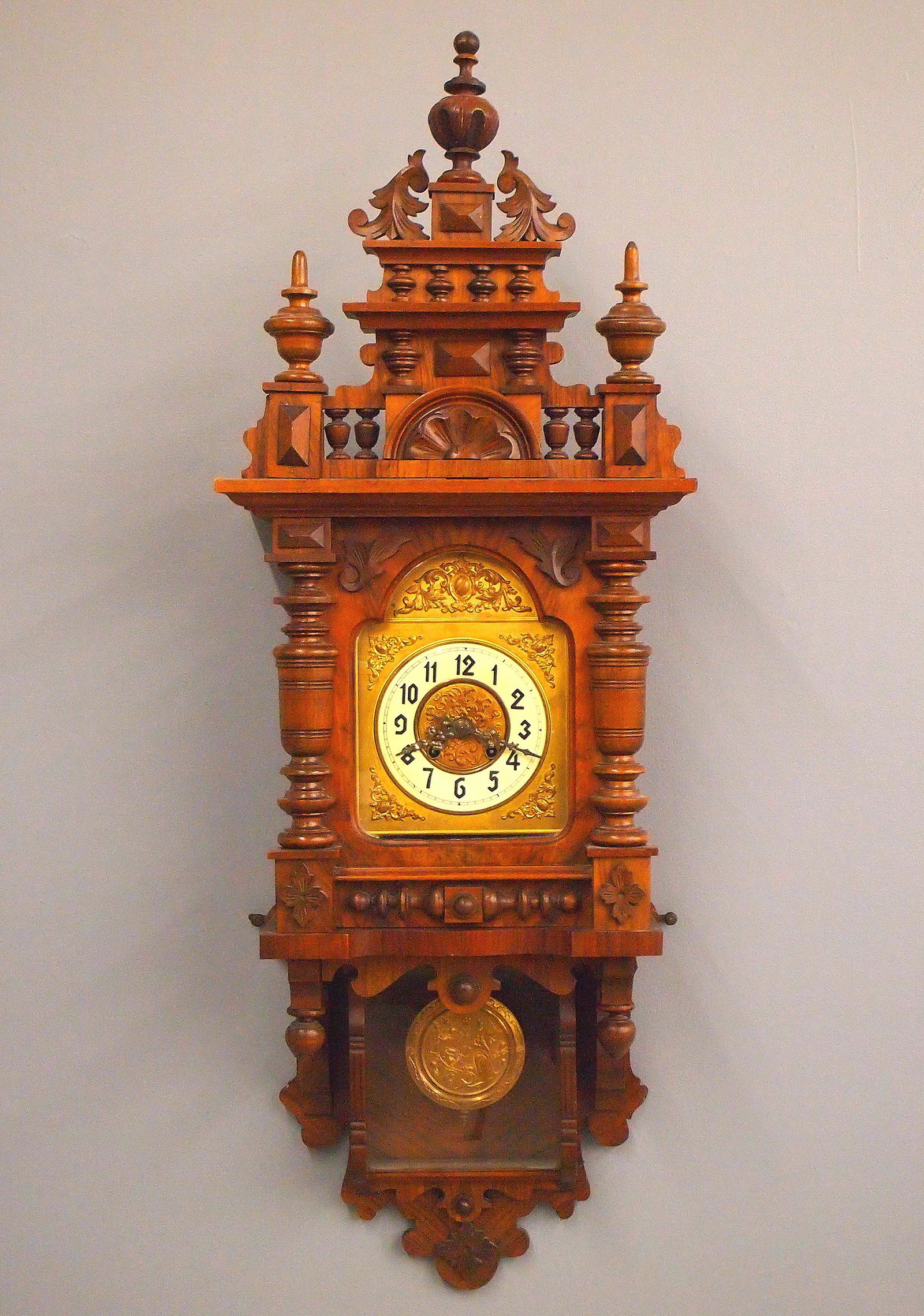 Gustav Becker Freischwinger Wall Clock (1 of 4)