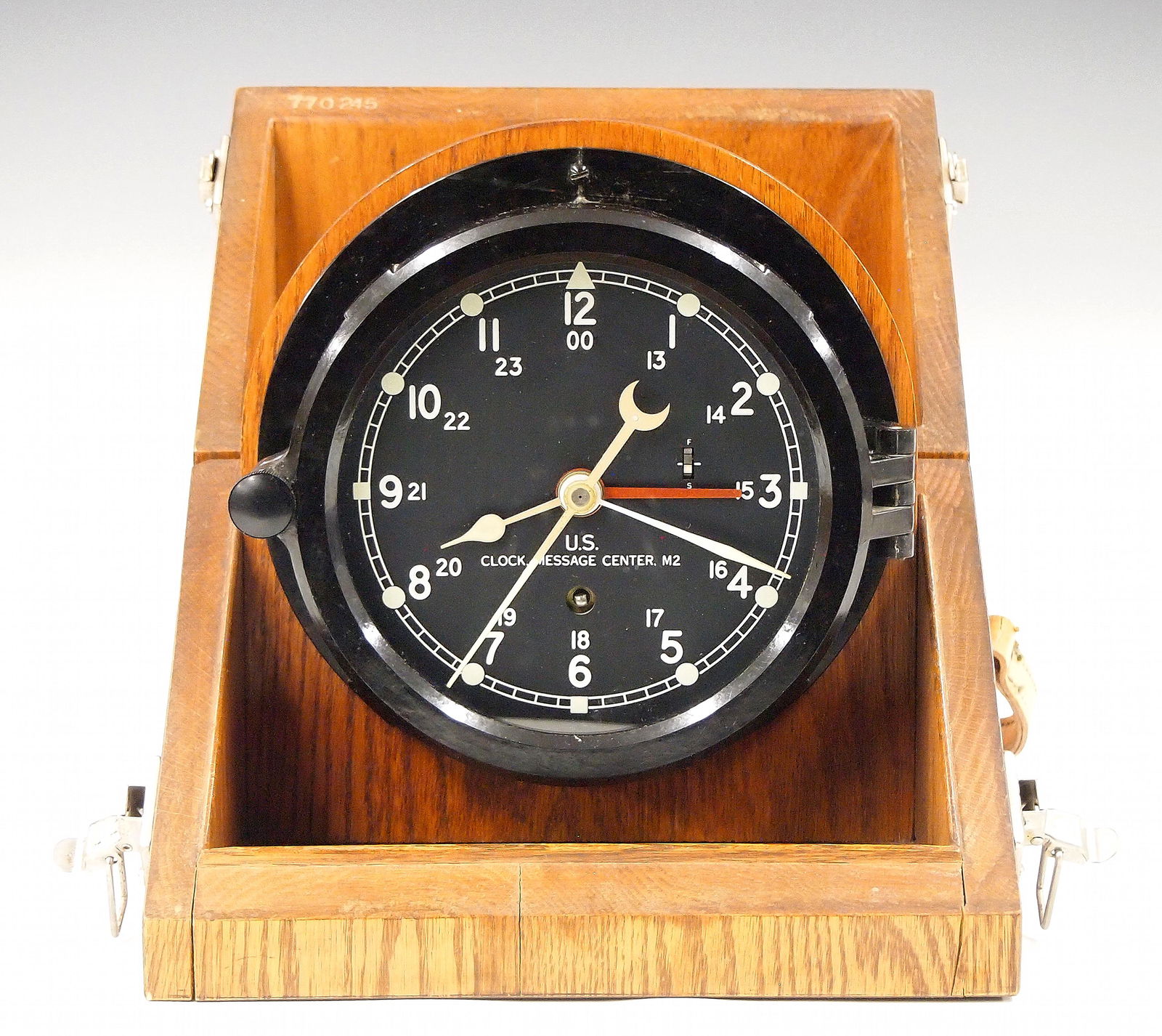Cased Chelsea M2 Clock (1 of 5)