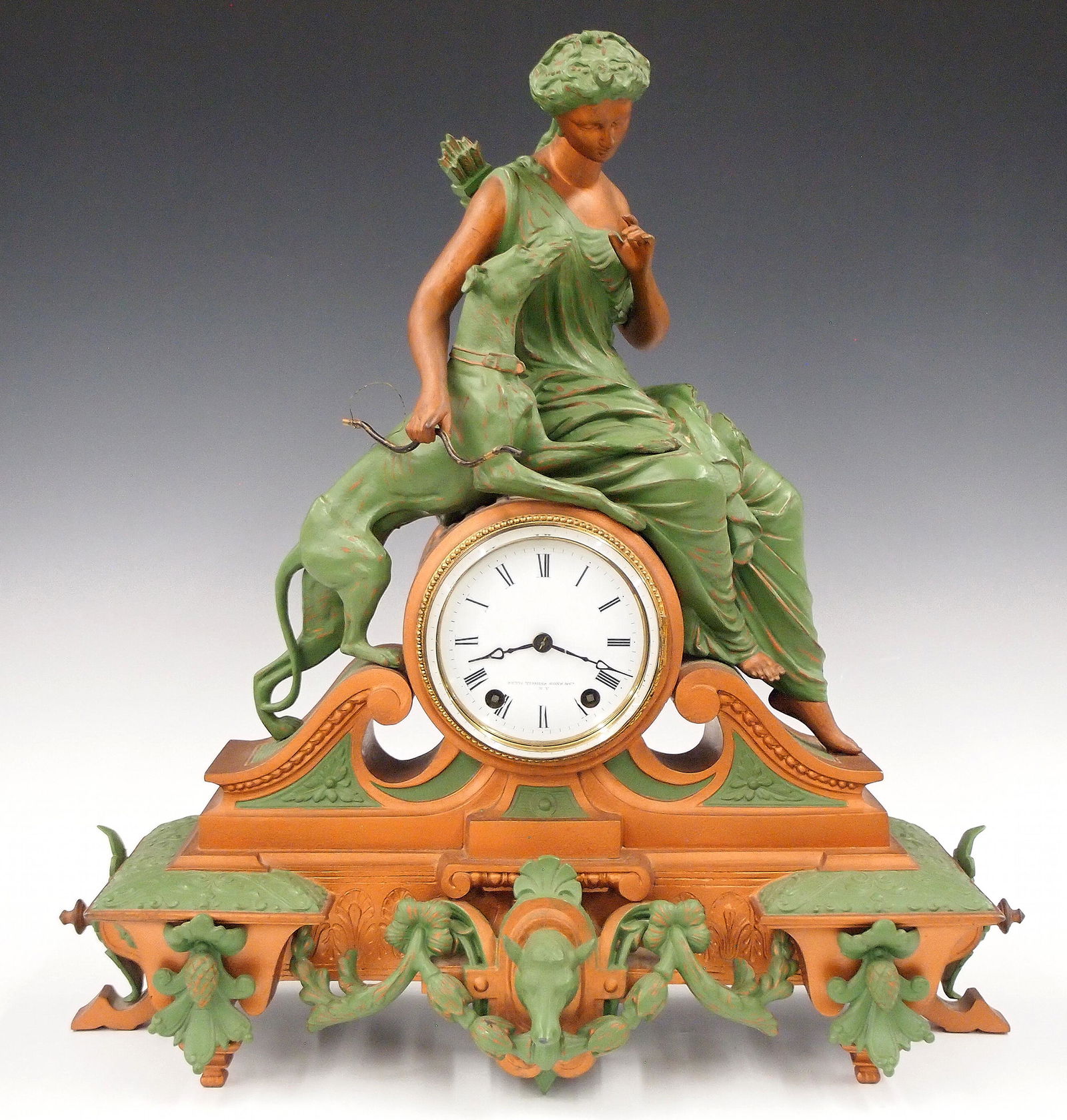 Seth Thomas 8023 Huntress Mantel Clock (1 of 7)