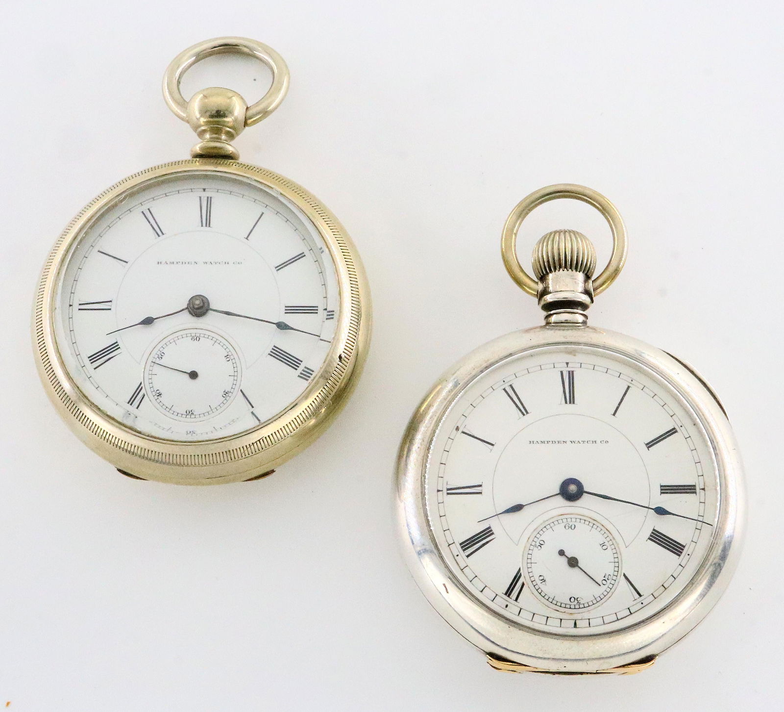 2 Hampden Pocket Watches