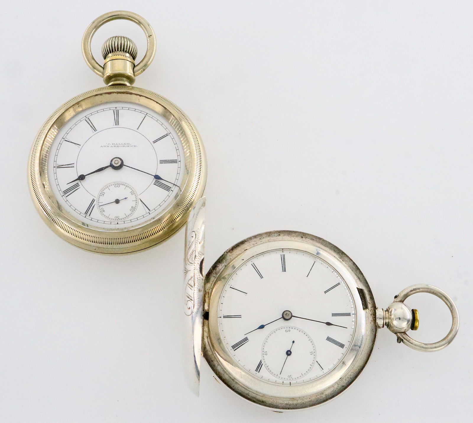 2 Jacob Haller Ann Arbor Pocket Watches (1 of 4)