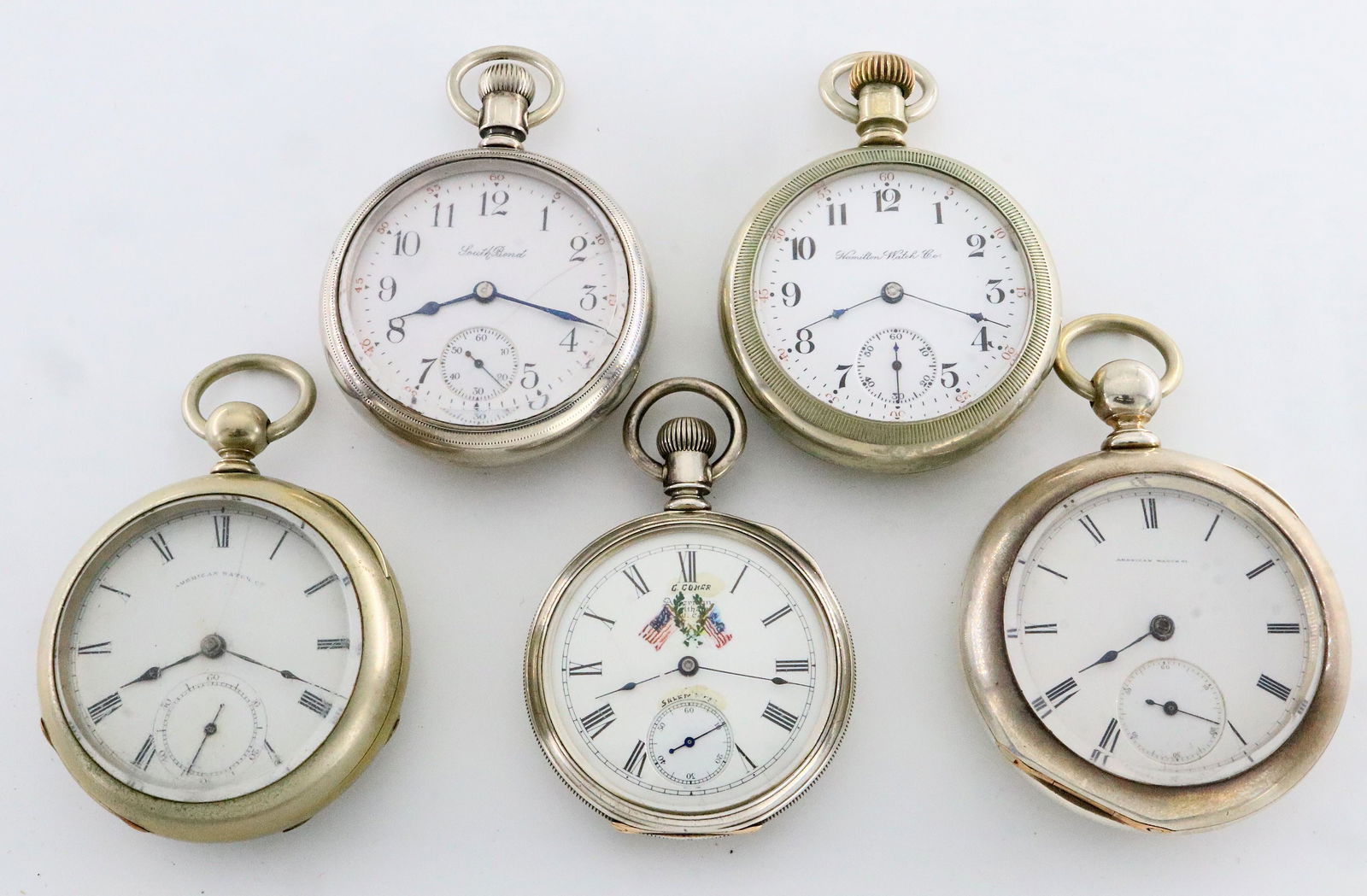 5 Pocket Watches (1 of 3)