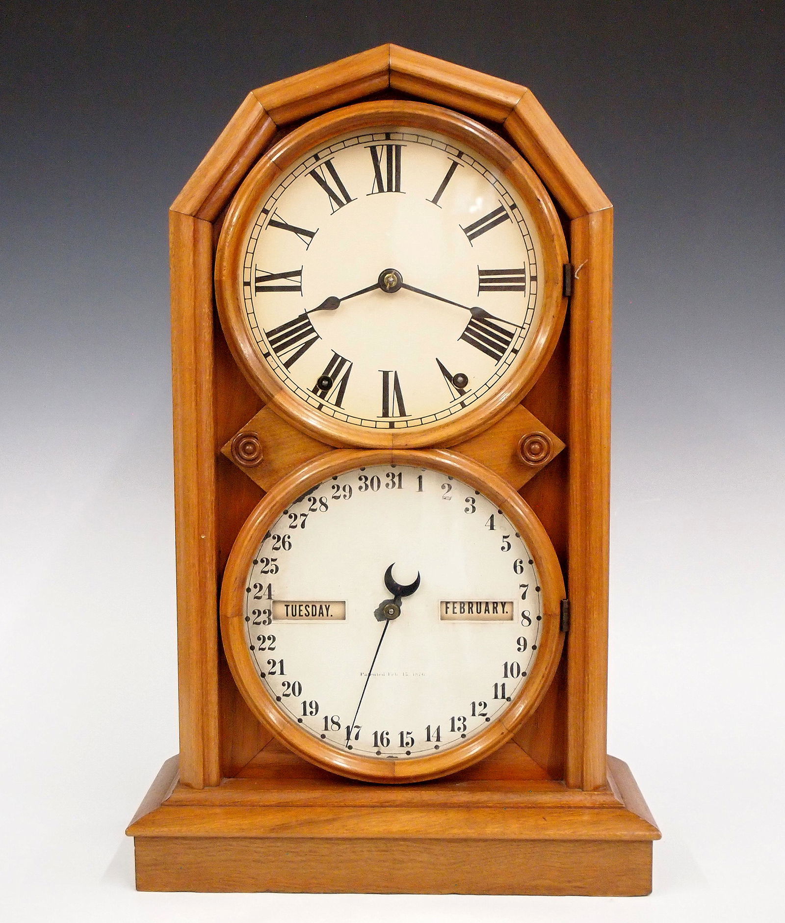 Seth Thomas Parlor No. 5 Calendar Clock (1 of 2)