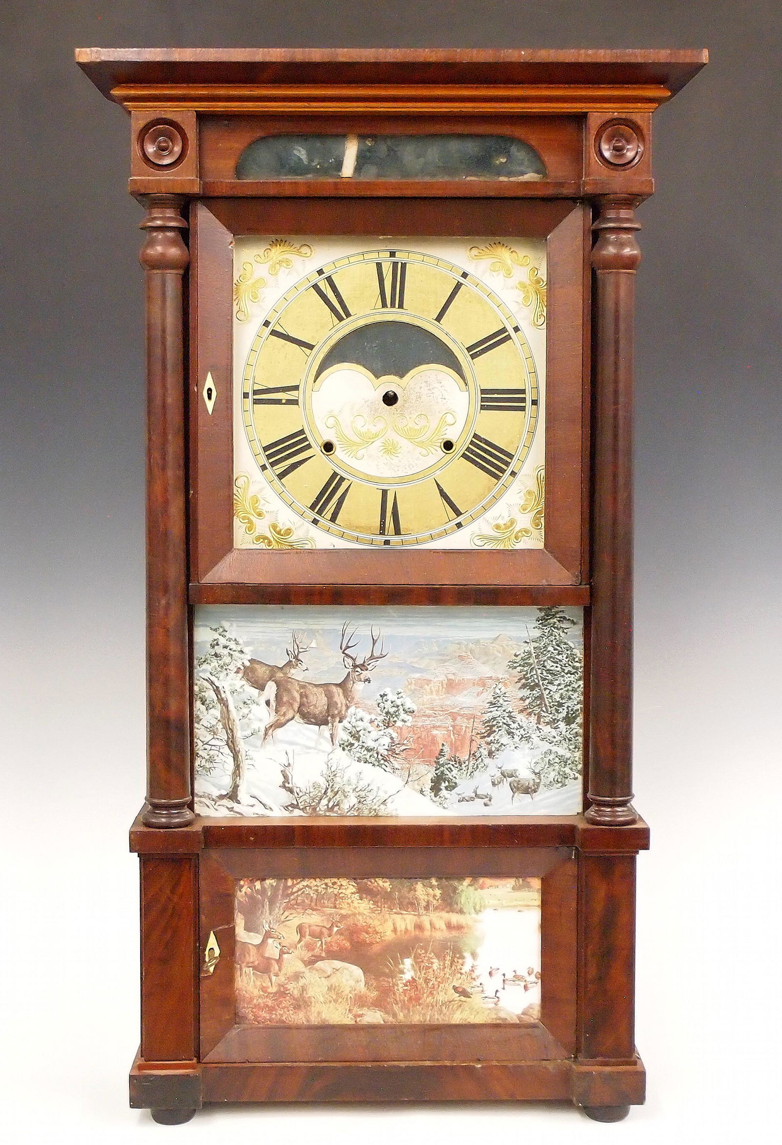Birge,  Case & Co. Triple Decker Shelf Clock (1 of 4)