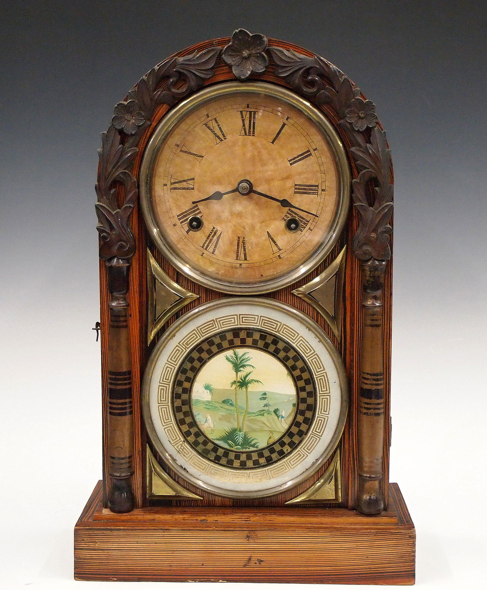 Round Top Shelf Clock (1 of 3)