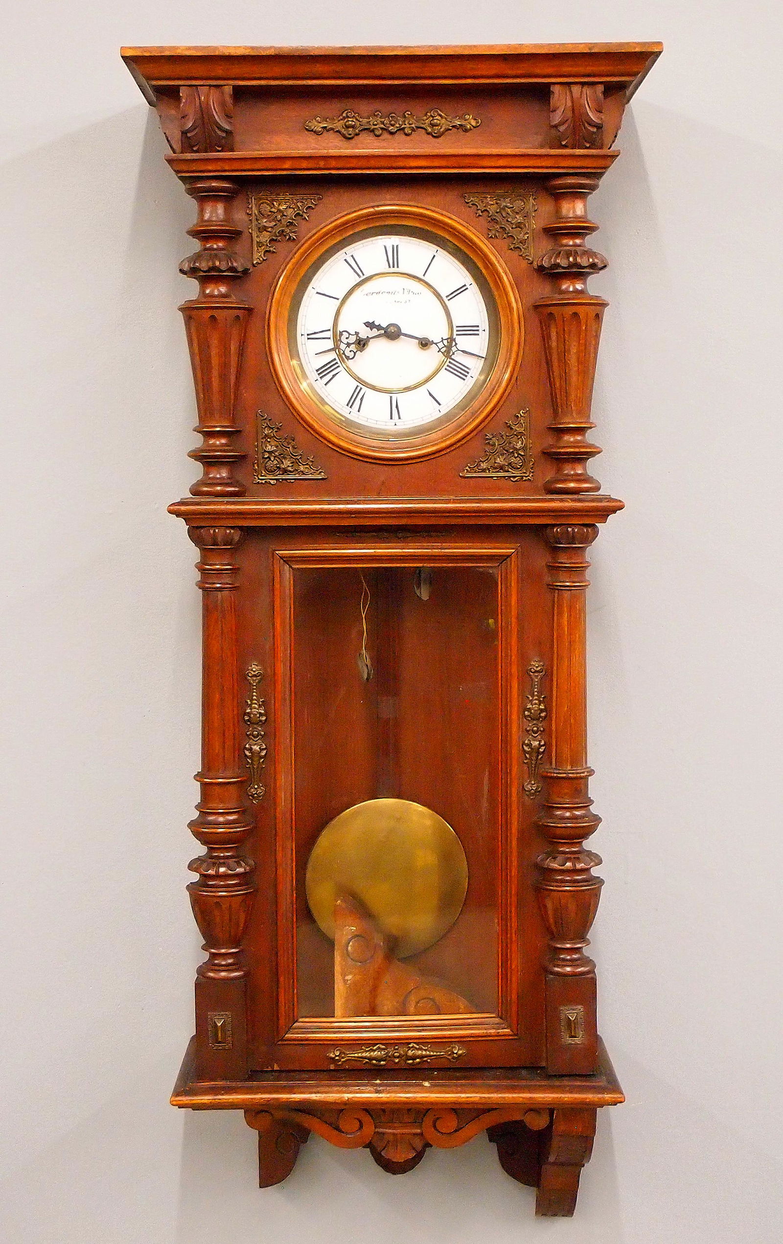 2 Weight Gustav Becker Vienna Regulator (1 of 1)