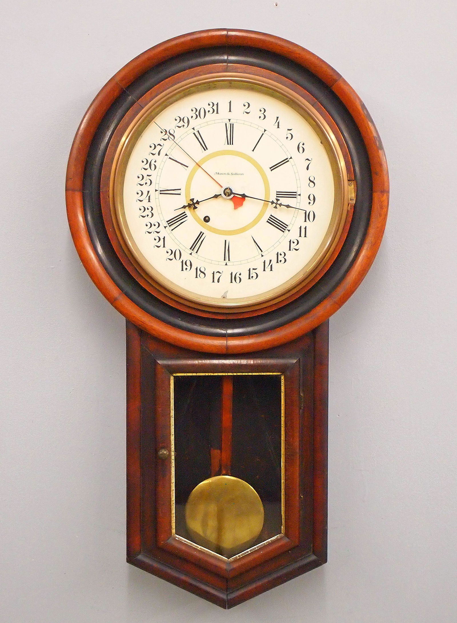 New Haven No. 1 Schoolhouse Regulator (1 of 1)